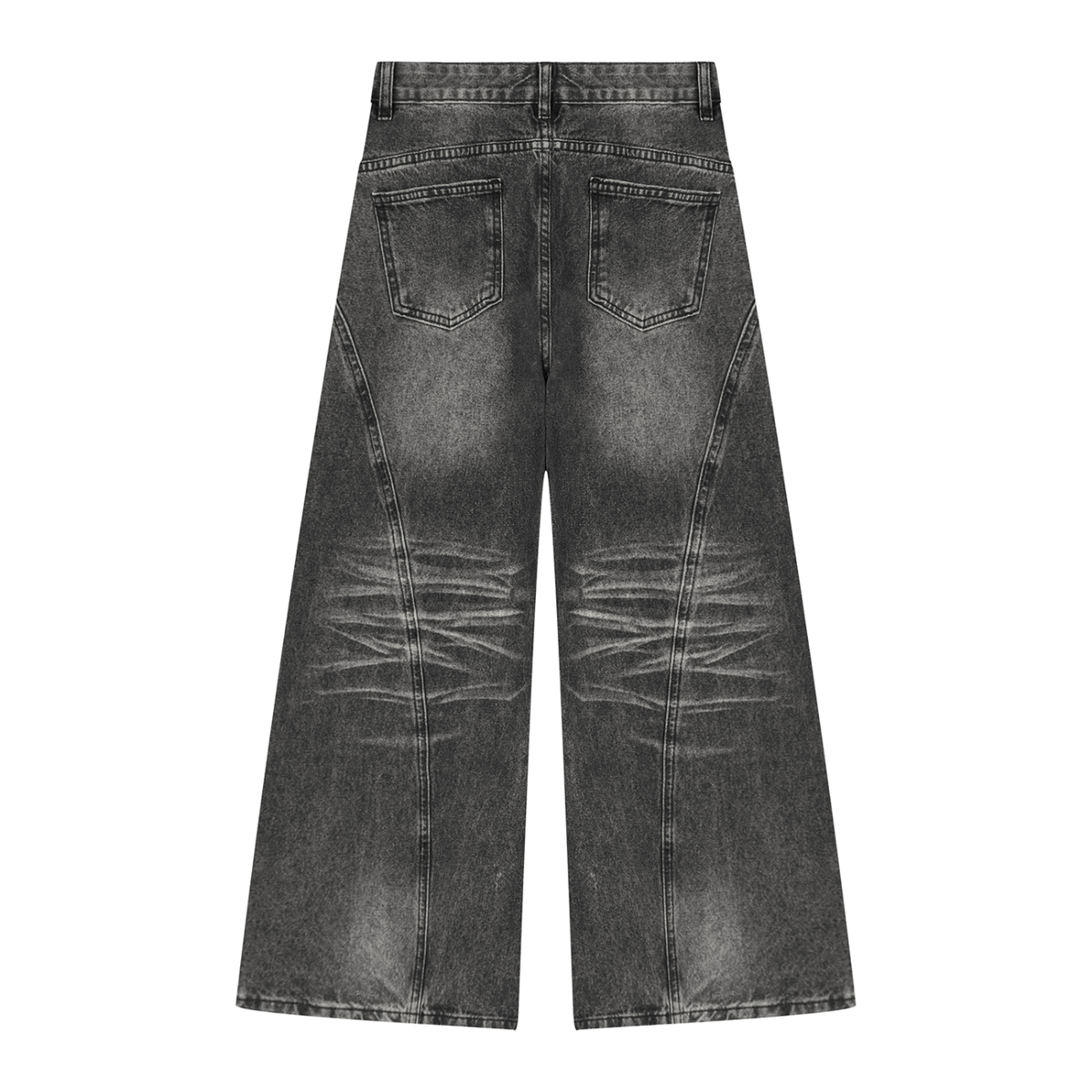 VAGORA Vintage Wash Wide Leg Denim (420 GSM)