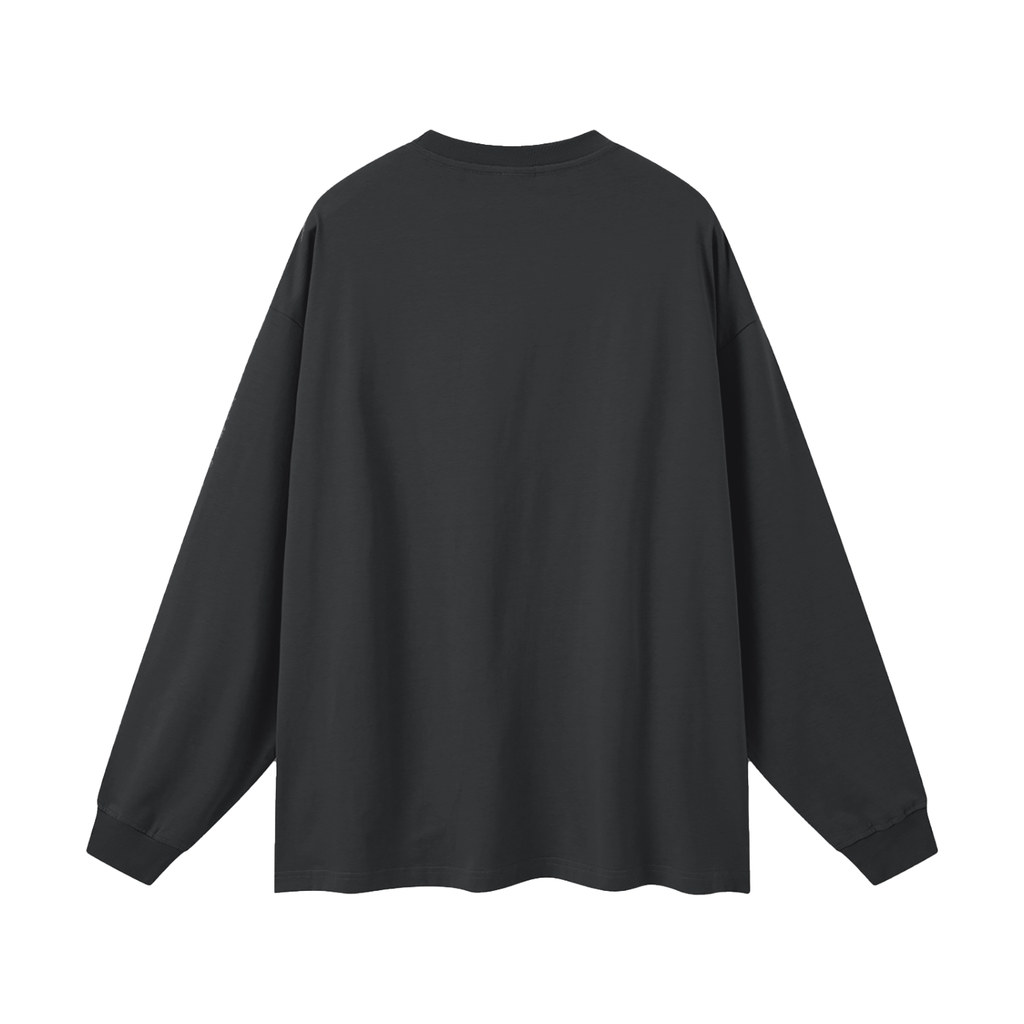 VAGORA Oversized Heavyweight Long Sleeve Tee (305 GSM)