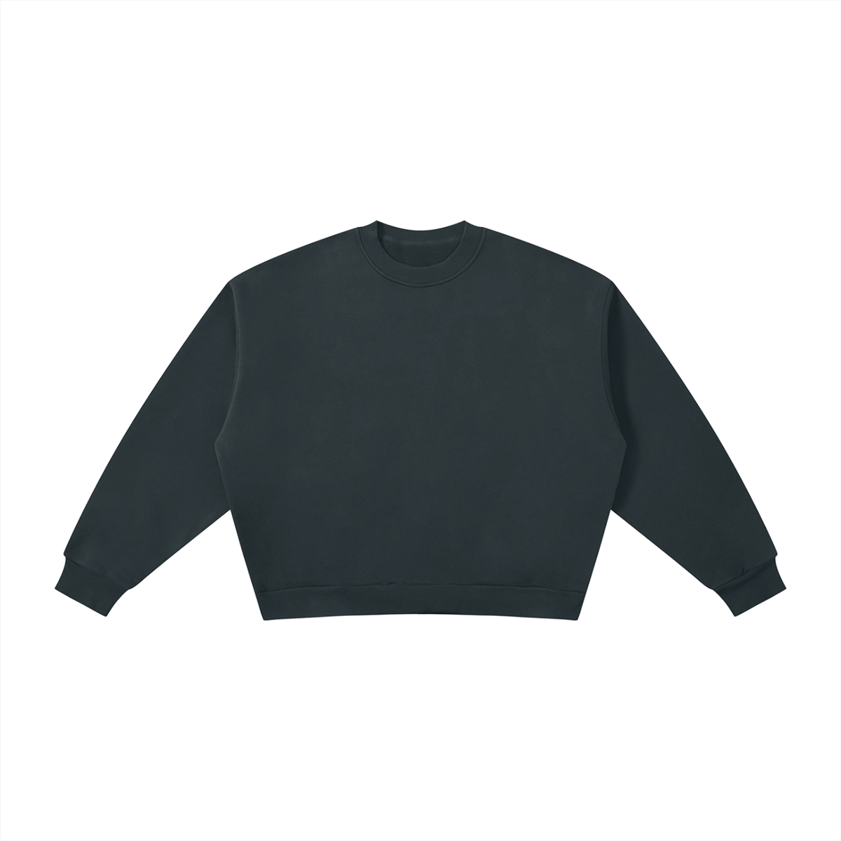 VAGORA Boxy Fleece Crewneck Sweatshirt (345 GSM)