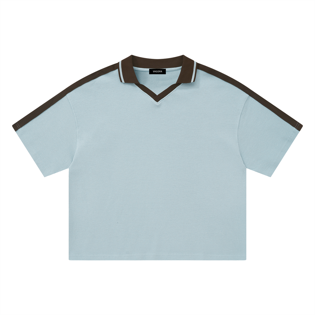 VAGORA Unisex Color Block Polo Shirt (330 GSM)
