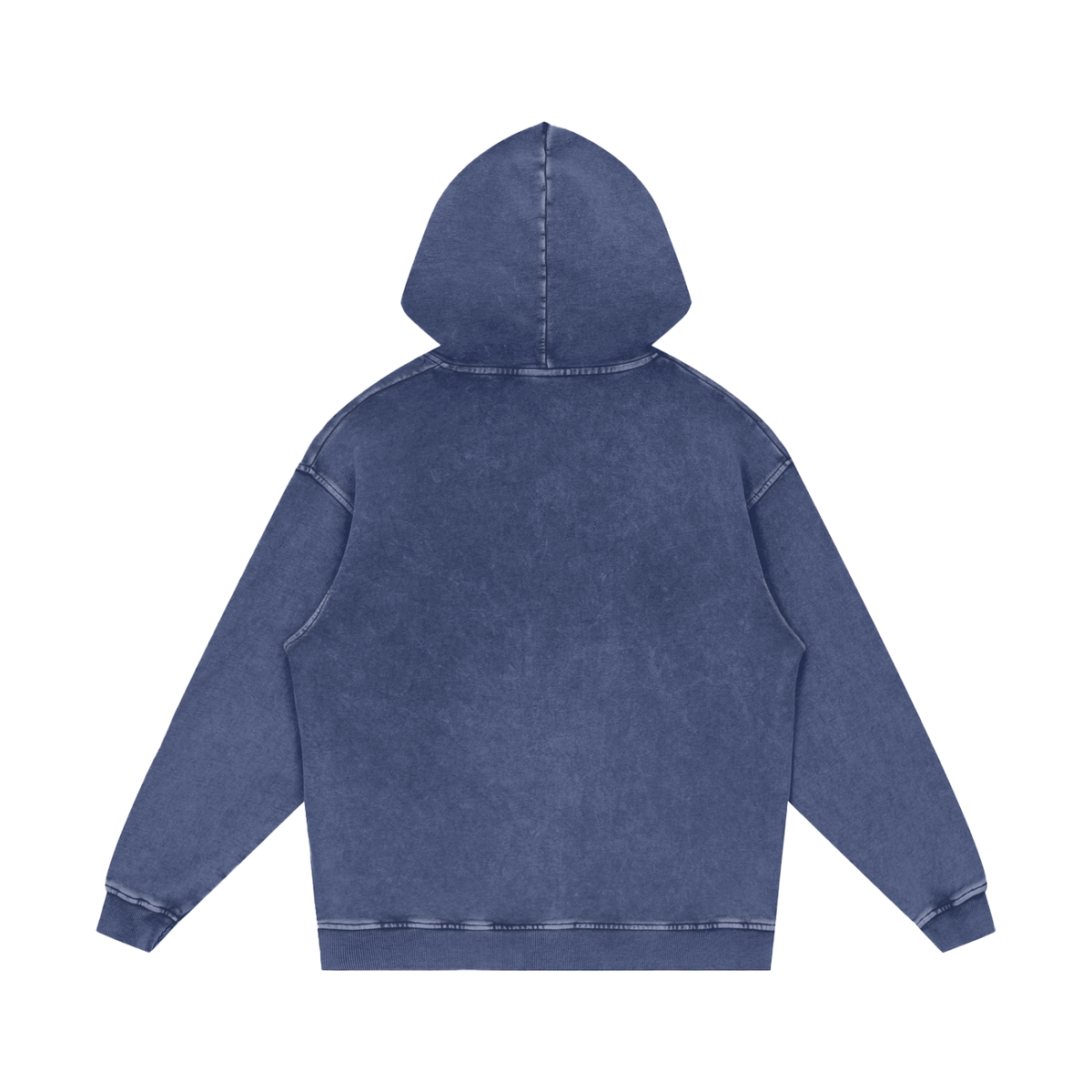 VAGORA Snow Washed Loose Cotton Hoodie (420 GSM)