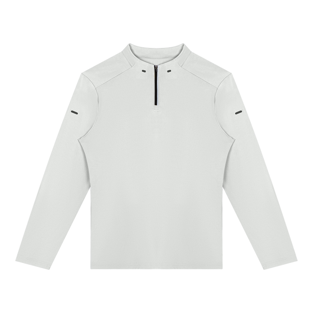 VAGORA Men's Quarter-Zip Training T-Shirt (230 GSM)