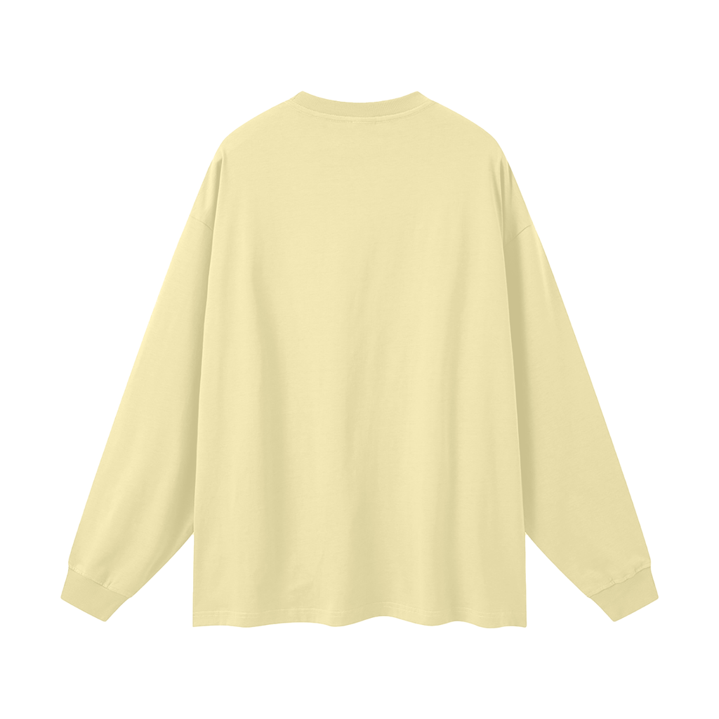 VAGORA Oversized Heavyweight Long Sleeve Tee (305 GSM)