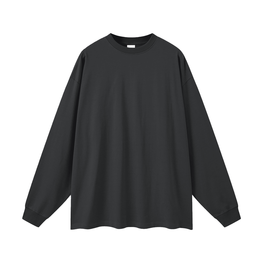 VAGORA Oversized Heavyweight Long Sleeve Tee (305 GSM)