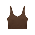 VAGORA WOMEN'S V-NECK YOGA SPORTS BRA
