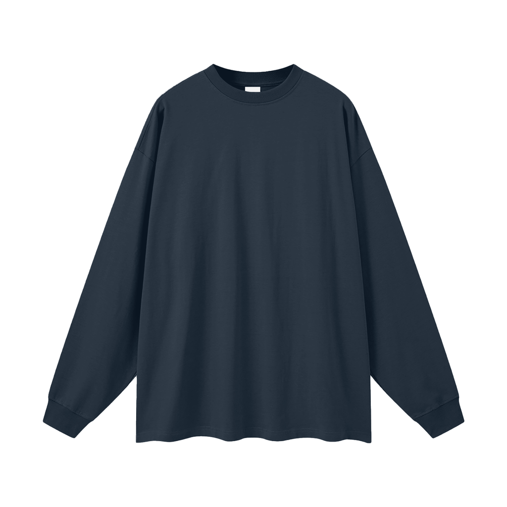 VAGORA Oversized Heavyweight Long Sleeve Tee (305 GSM)