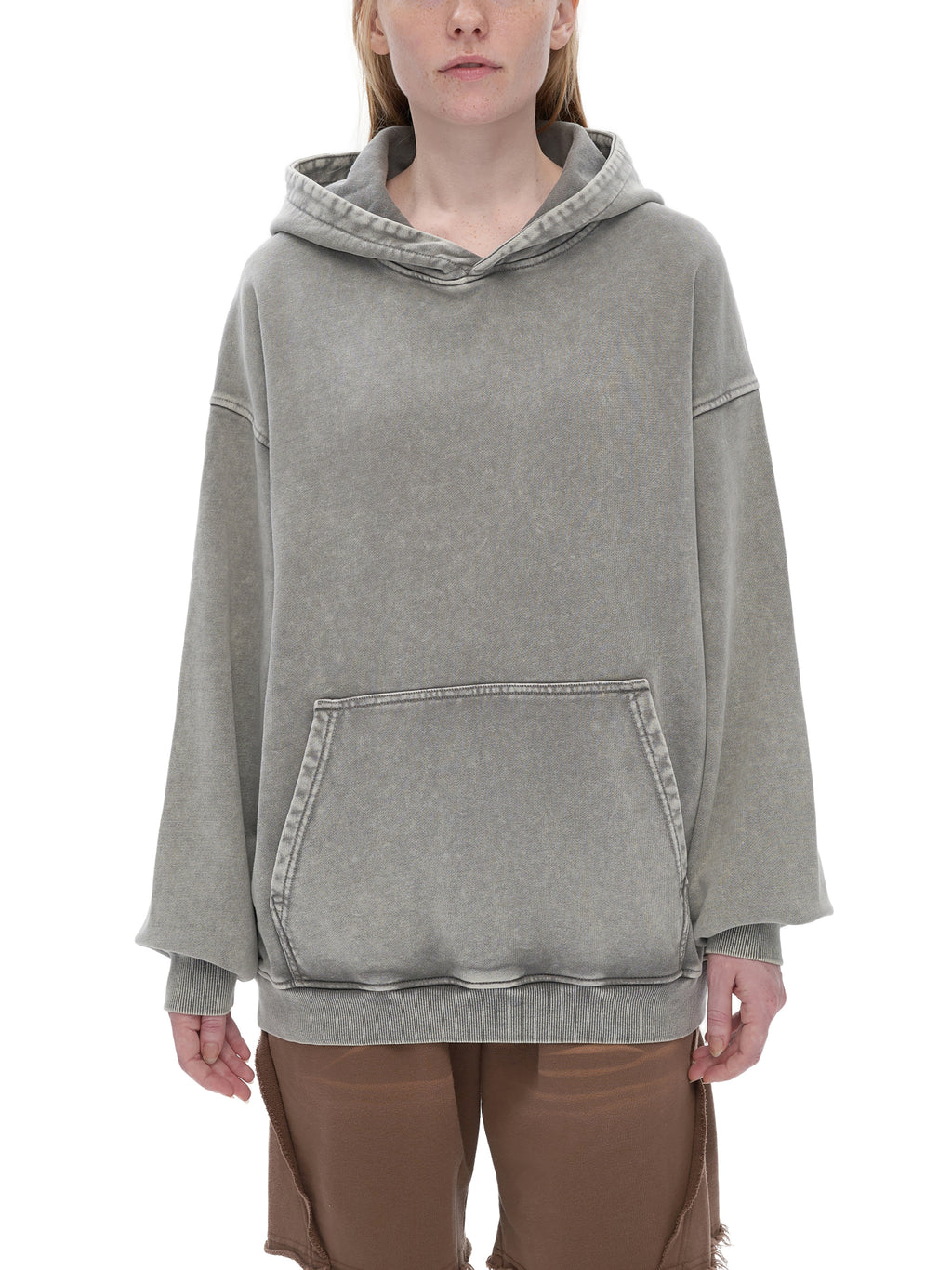 VAGORA Snow Washed Loose Cotton Hoodie (420 GSM)
