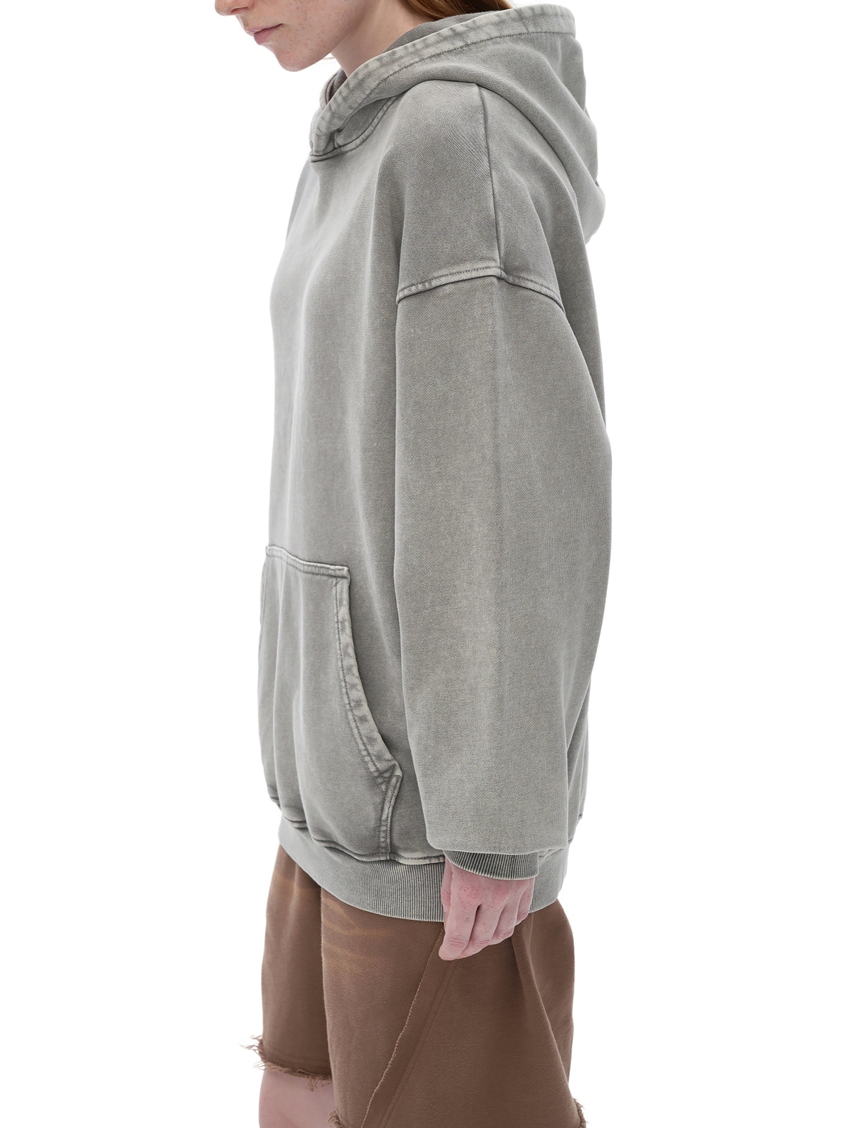 VAGORA Snow Washed Loose Cotton Hoodie (420 GSM)