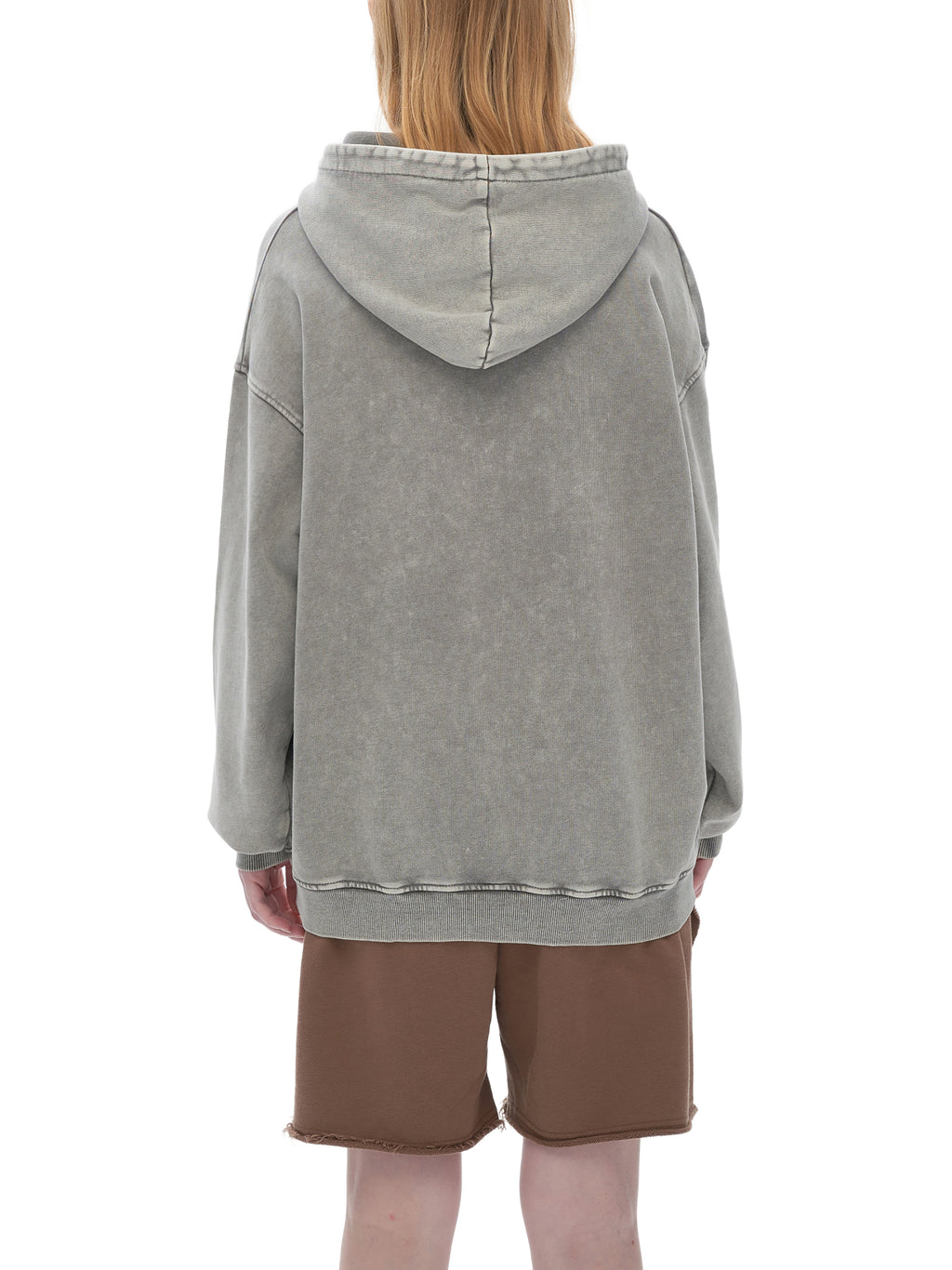 VAGORA Snow Washed Loose Cotton Hoodie (420 GSM)