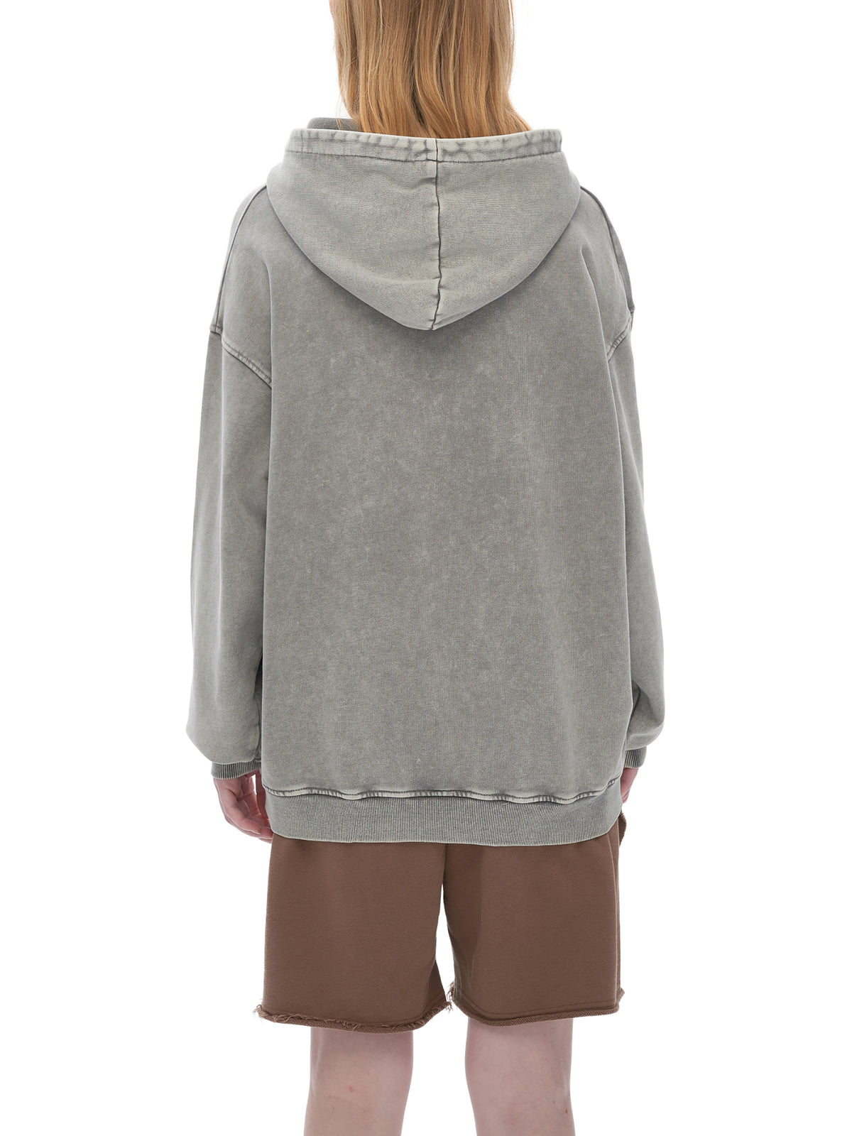 VAGORA Snow Washed Loose Cotton Hoodie (420 GSM)