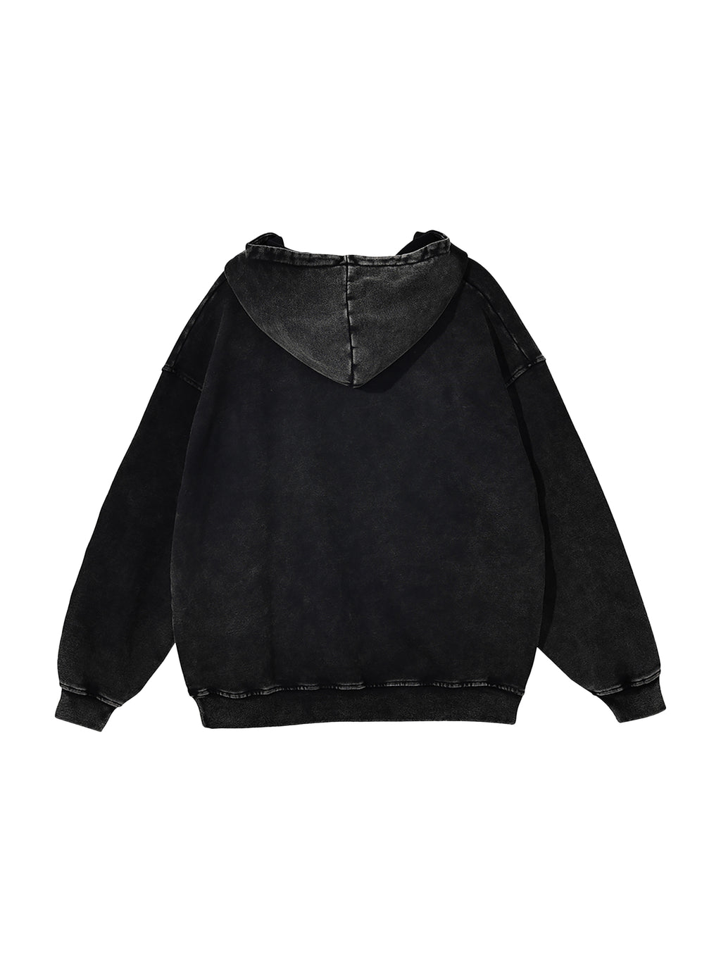 VAGORA Snow Washed Loose Cotton Hoodie (420 GSM)