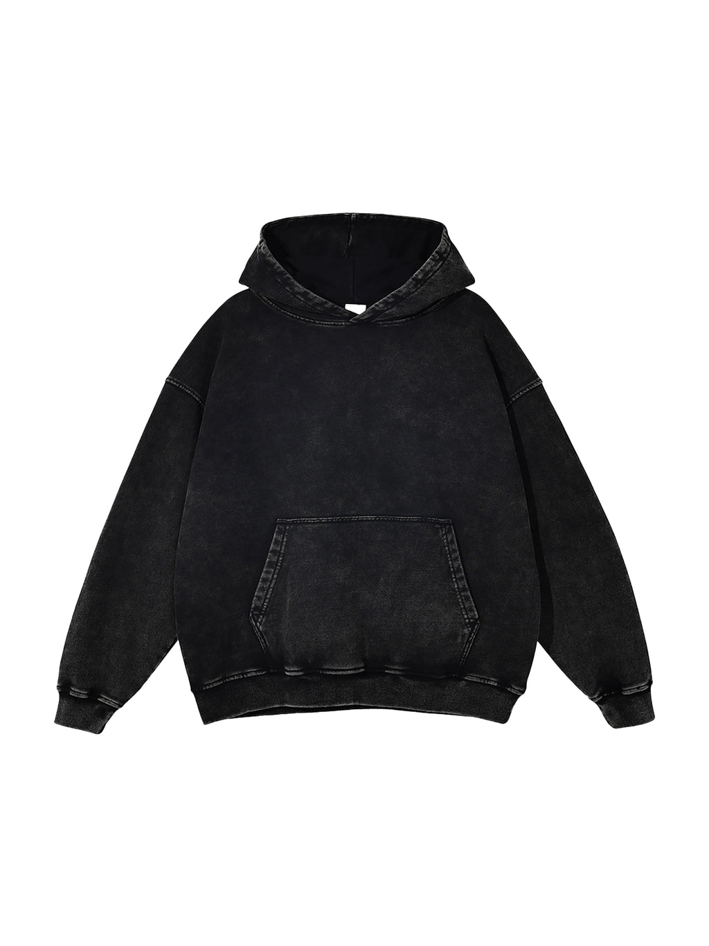 VAGORA Snow Washed Loose Cotton Hoodie (420 GSM)