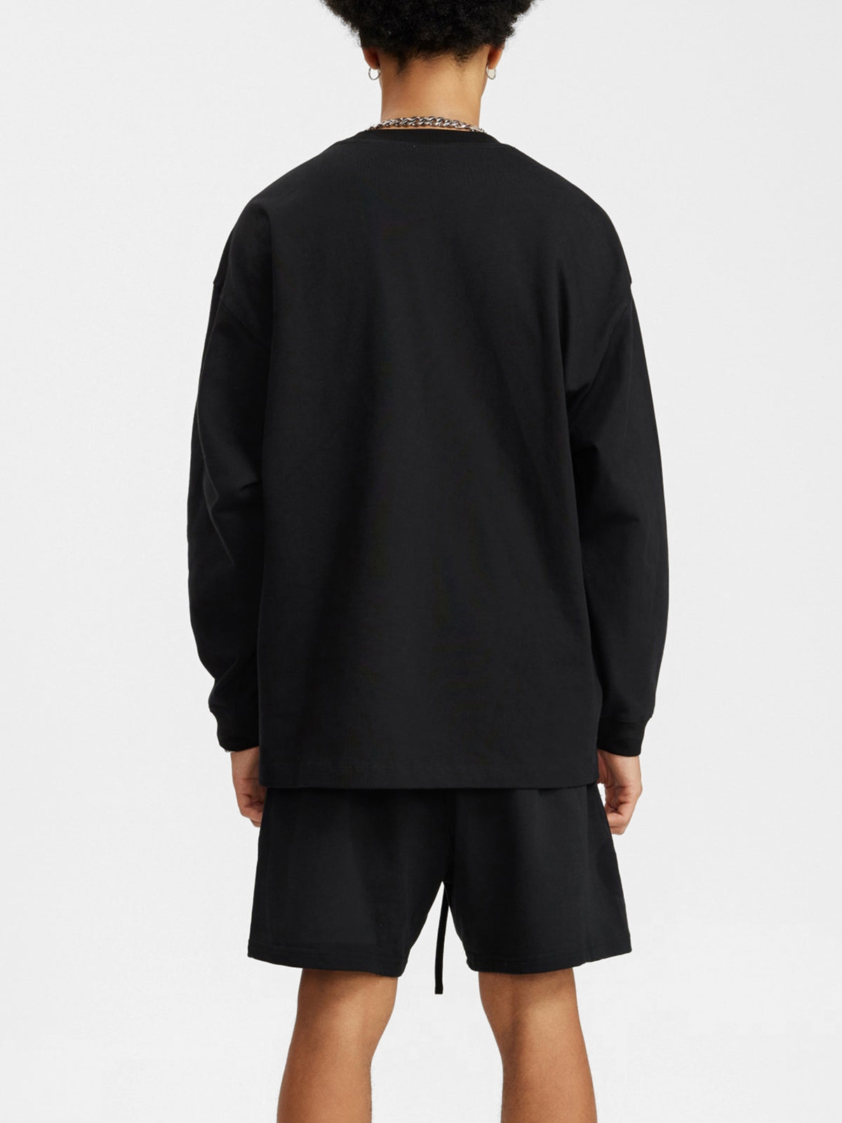 VAGORA Oversized Heavyweight Long Sleeve Tee (305 GSM)