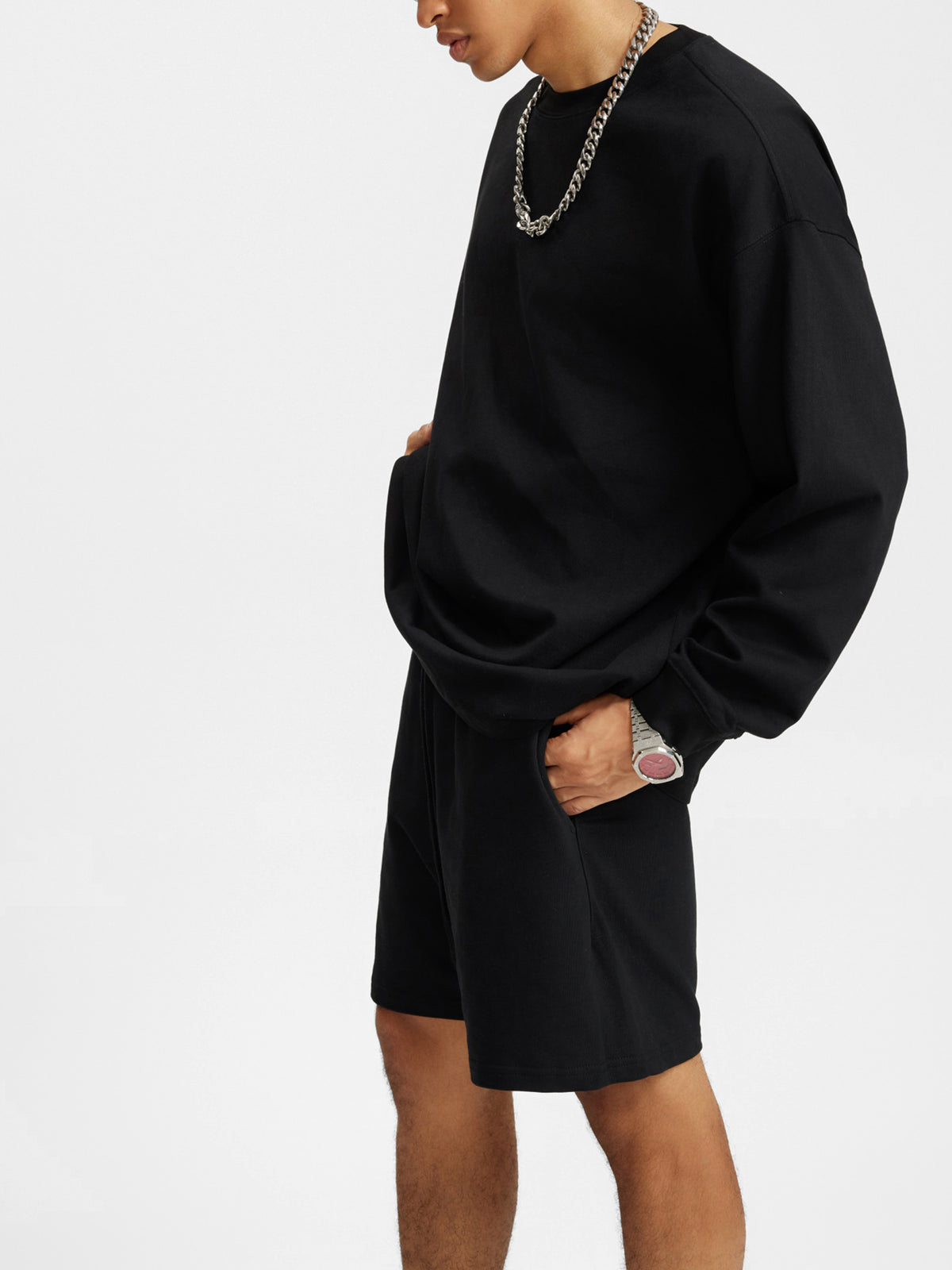 VAGORA Oversized Heavyweight Long Sleeve Tee (305 GSM)