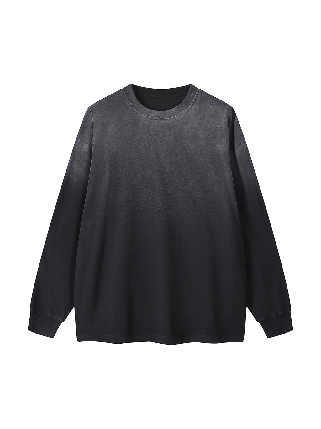 VAGORA Gradient Washed Long Sleeve T-Shirt (270 GSM)