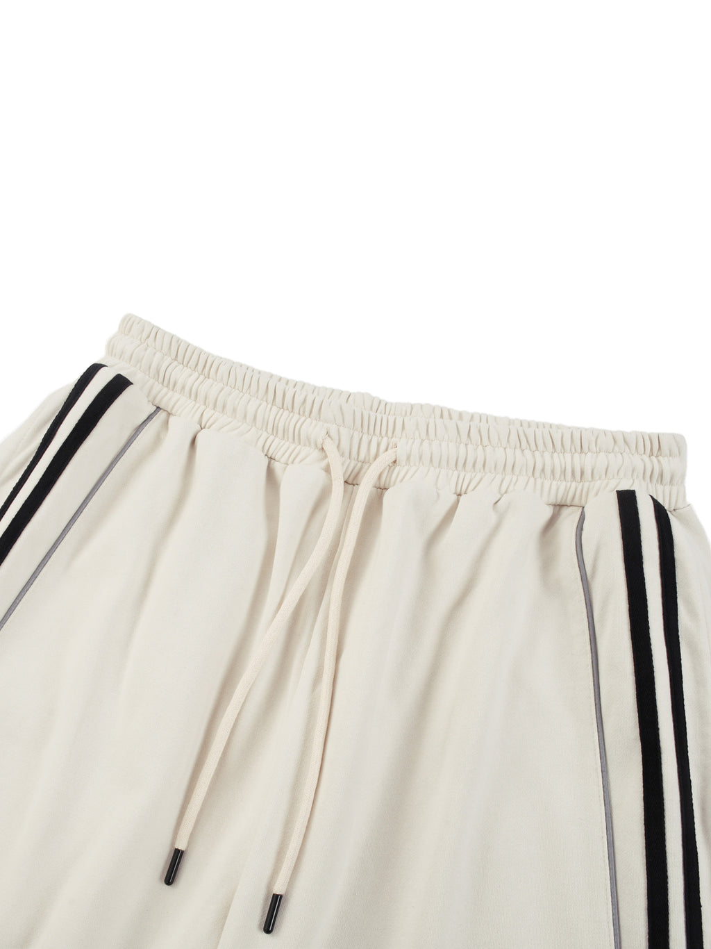 VAGORA Reflection Striped Straight-Leg Sweatpants (365 GSM)