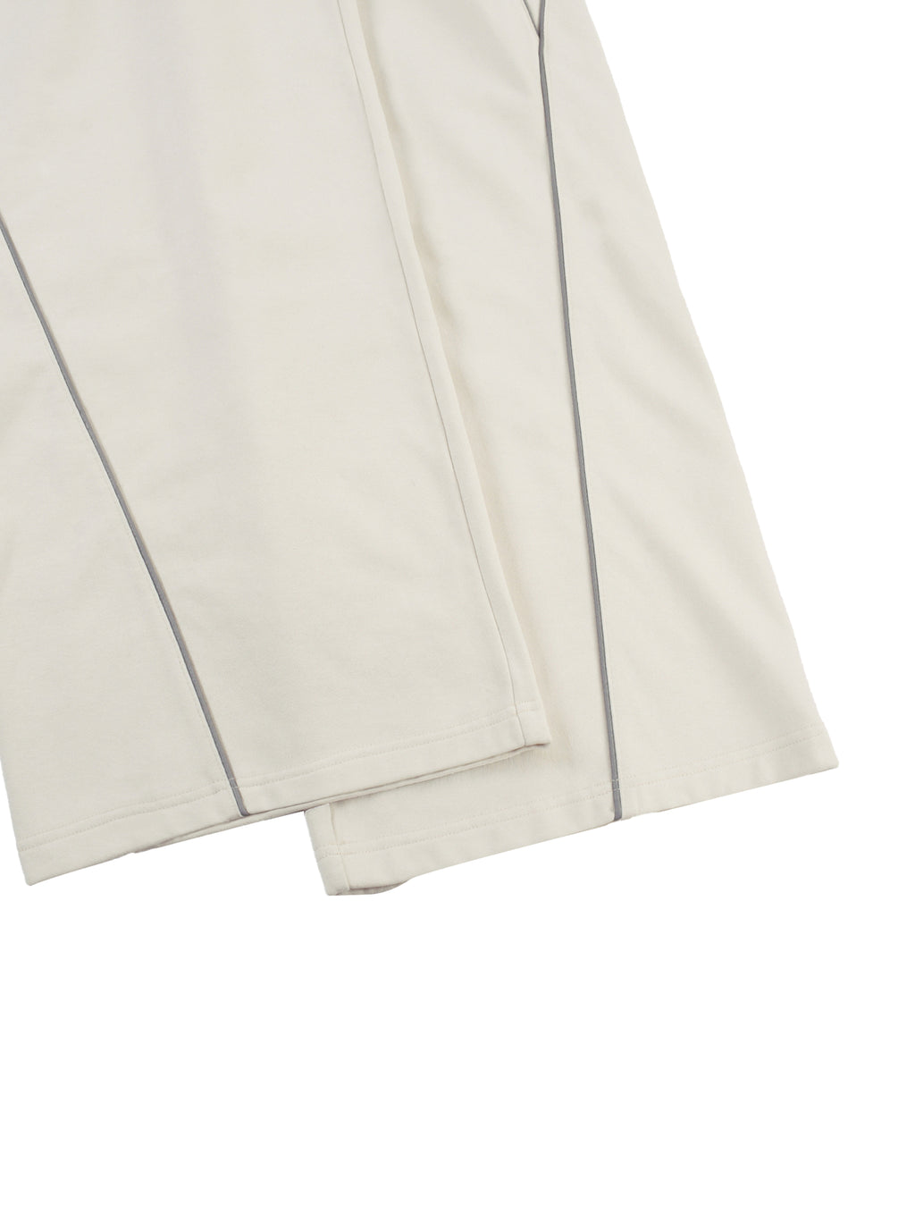 VAGORA Reflection Striped Straight-Leg Sweatpants (365 GSM)
