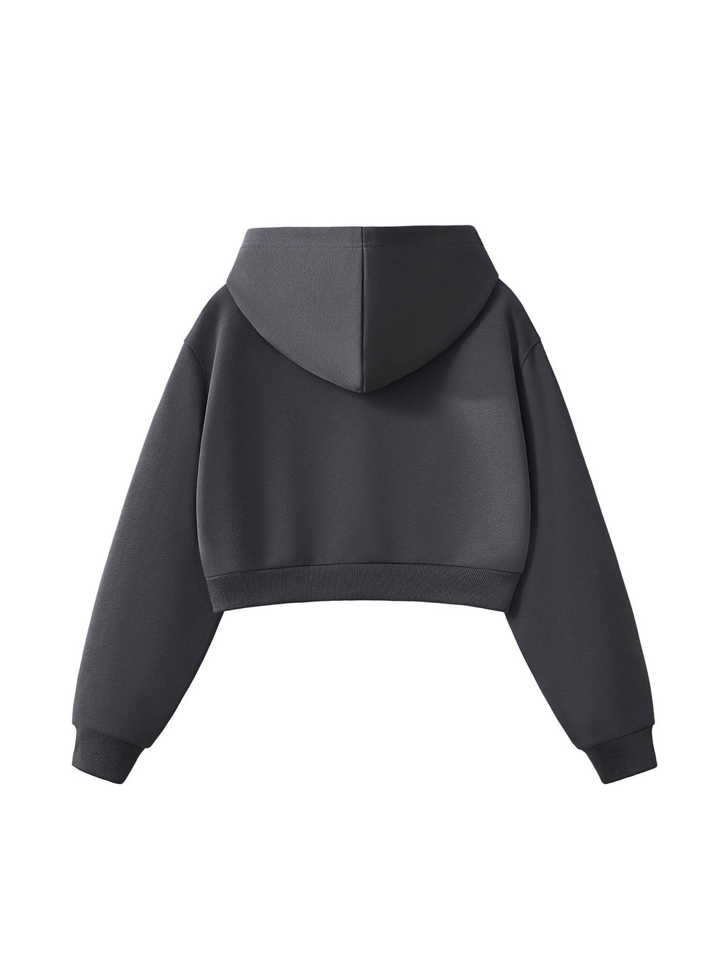 VAGORA Essential Cropped Hoodie (350 GSM)