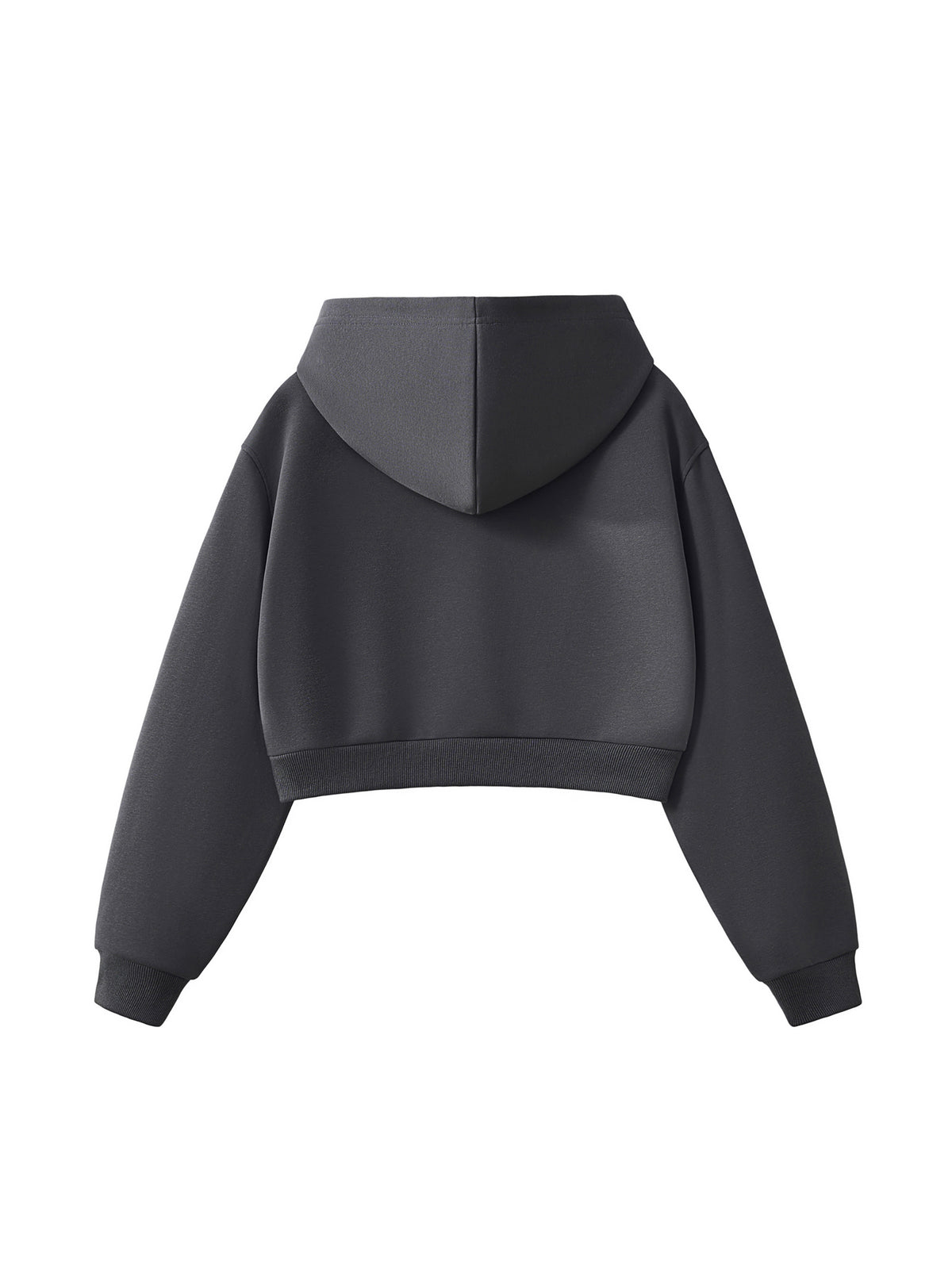 VAGORA Essential Cropped Hoodie (350 GSM)