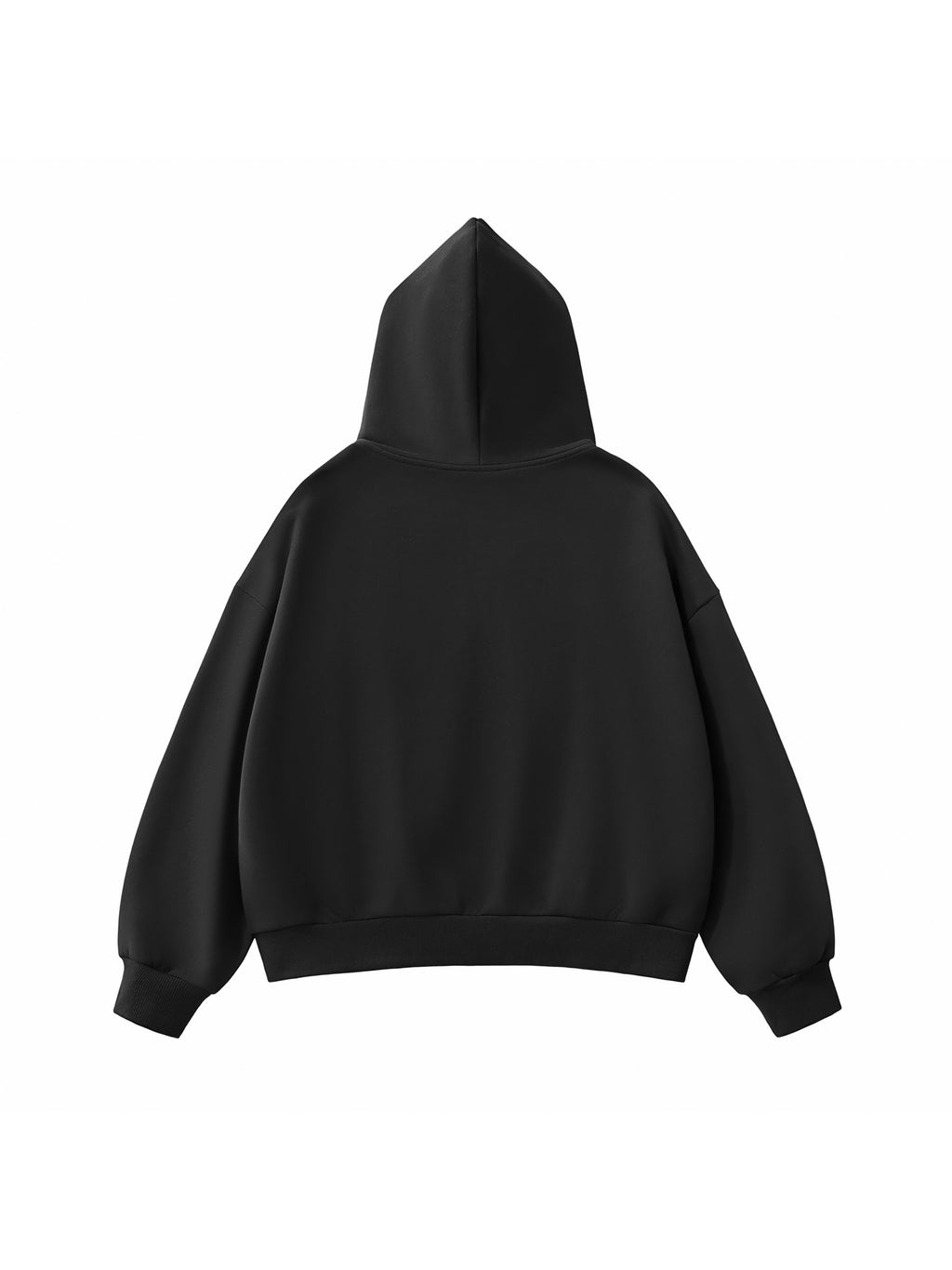 VAGORA Fleeced Full-Zip Boxy Hoodie (350 GSM)