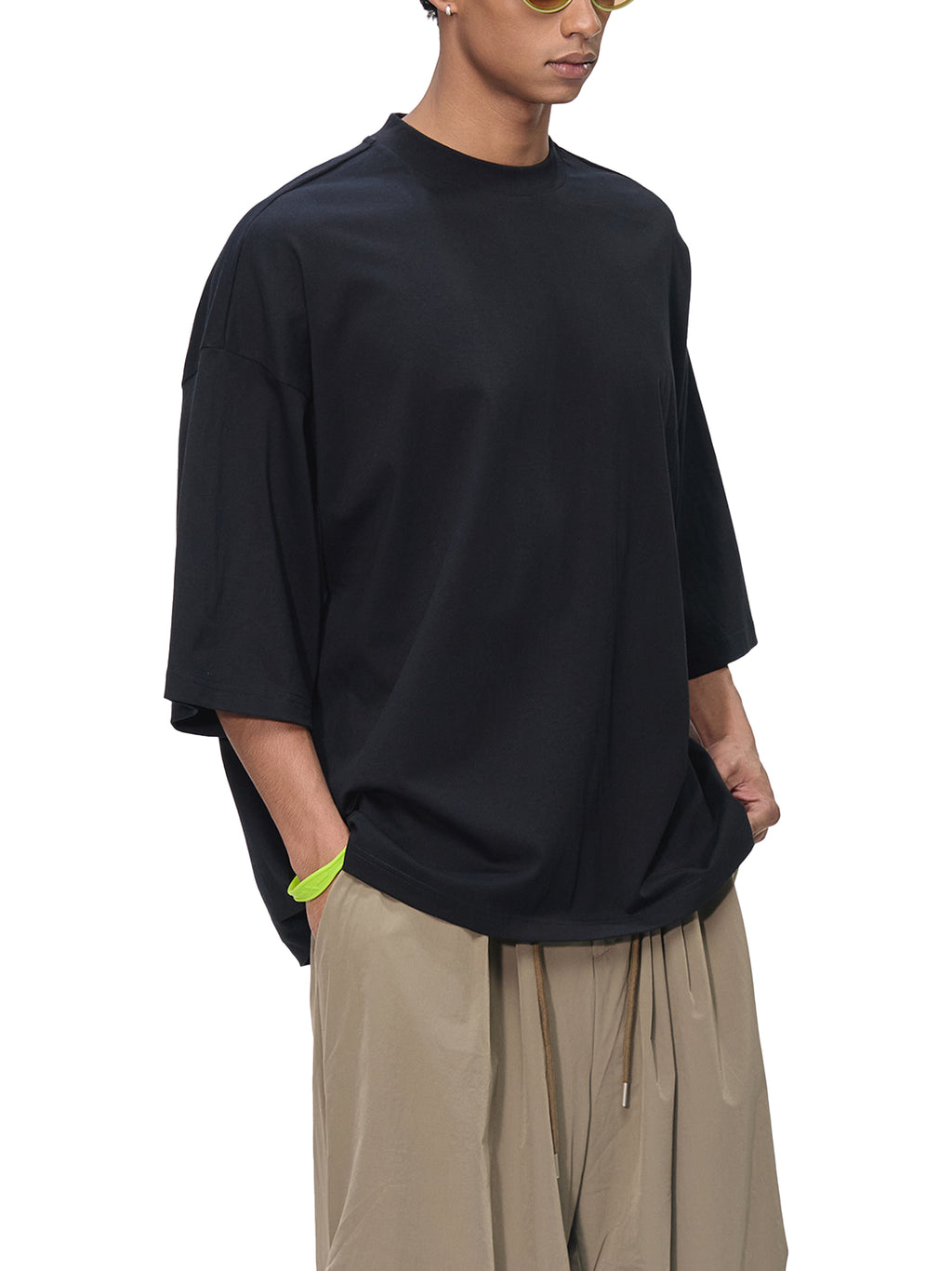 VAGORA Oversized Drop Shoulder T-Shirt (250 GSM)