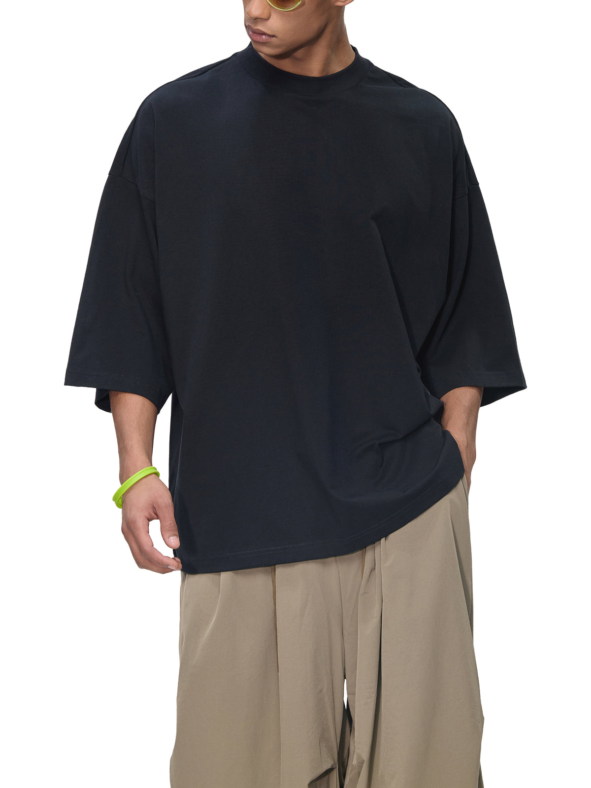 VAGORA Oversized Drop Shoulder T-Shirt (250 GSM)