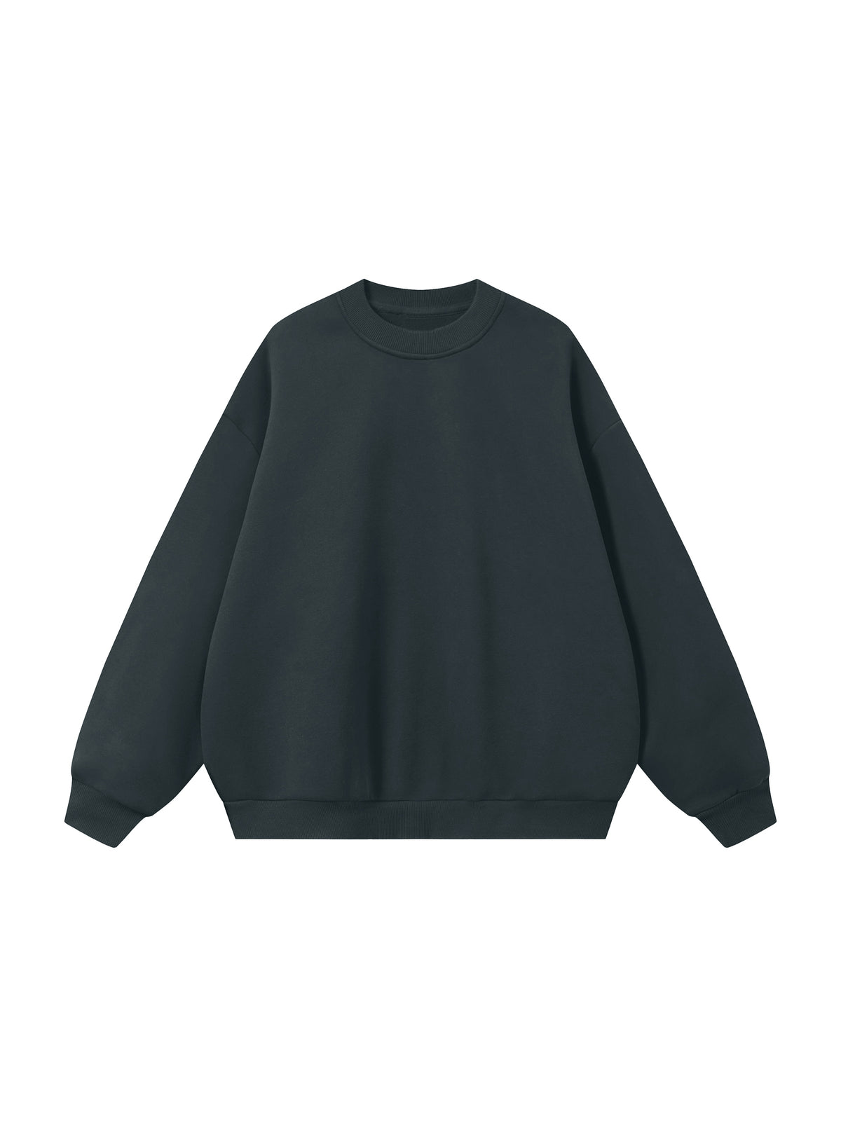 VAGORA Boxy Fleece Crewneck Sweatshirt (345 GSM)