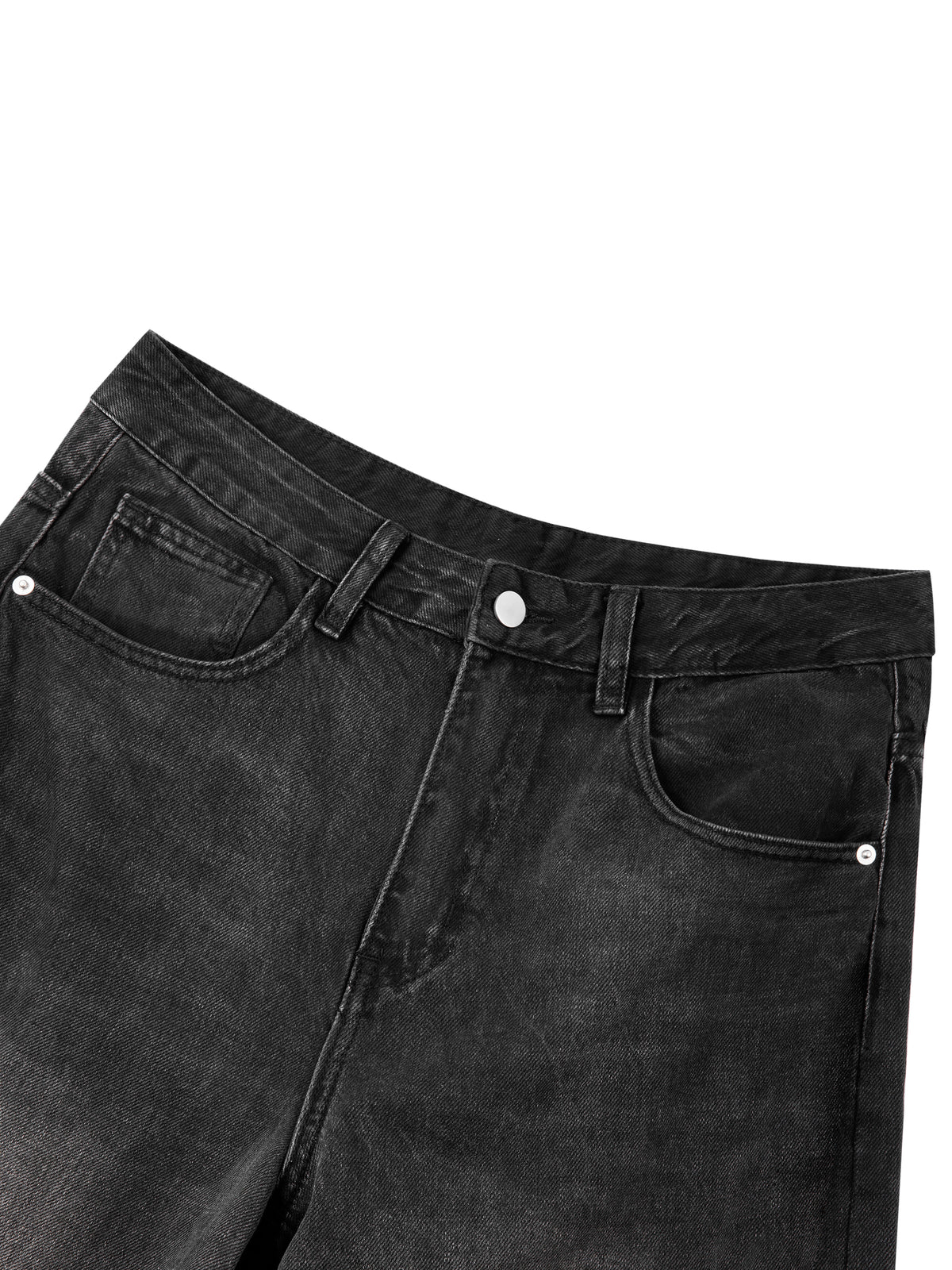 VAGORA Men's Sunfade Vintage Wash Barrel Leg Jeans (310 GSM)