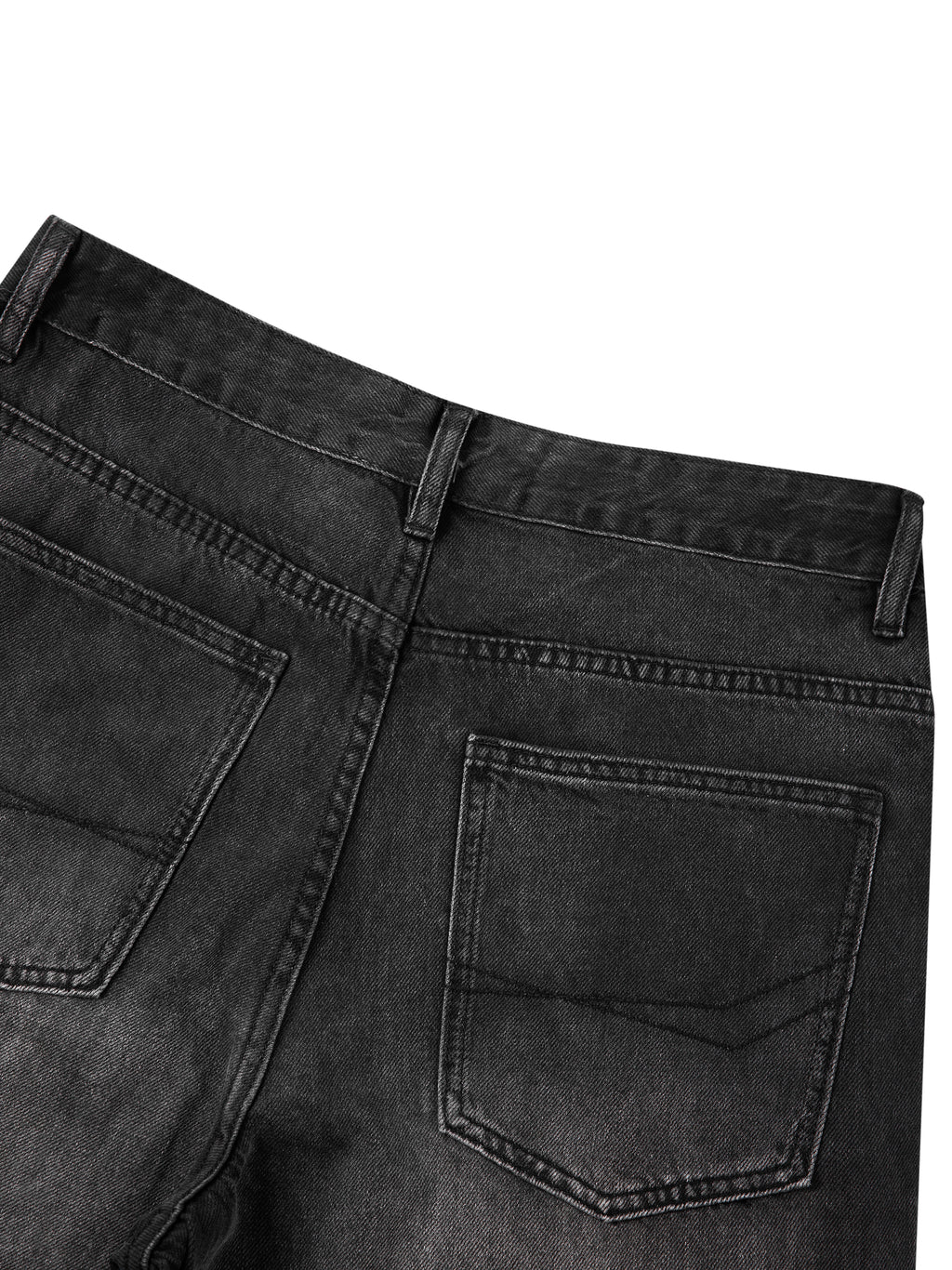 VAGORA Men's Sunfade Vintage Wash Barrel Leg Jeans (310 GSM)
