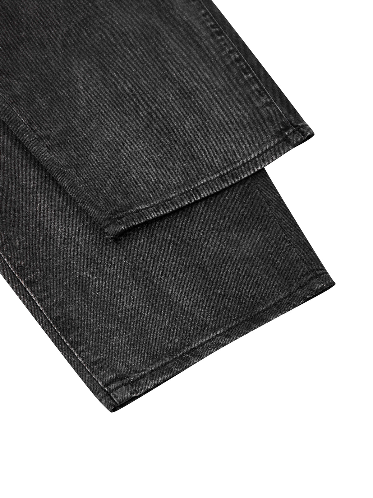 VAGORA Men's Sunfade Vintage Wash Barrel Leg Jeans (310 GSM)