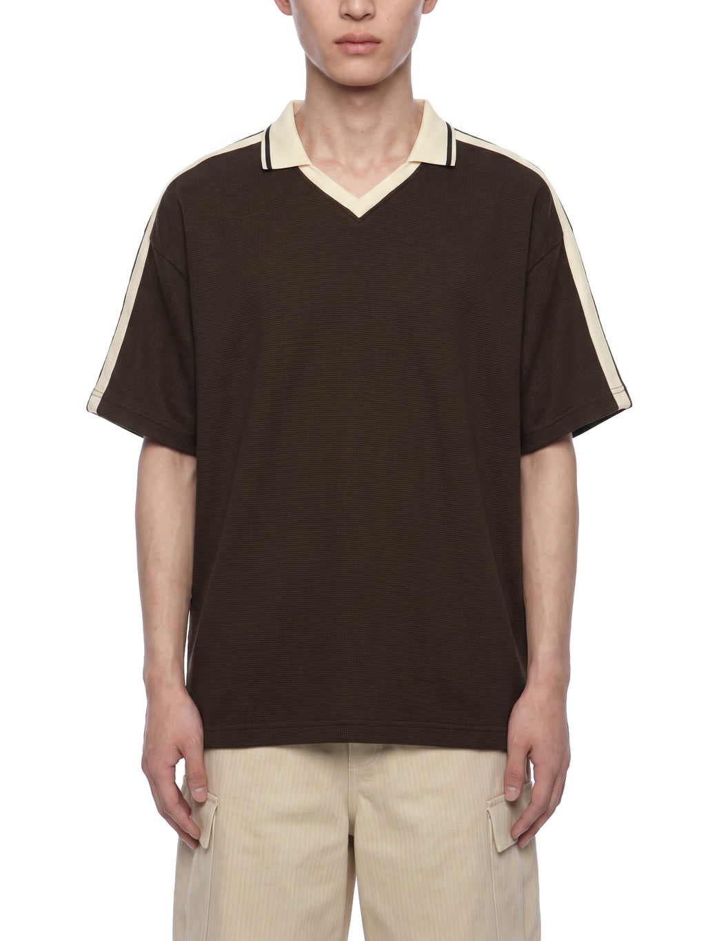 VAGORA Unisex Color Block Polo Shirt (330 GSM)