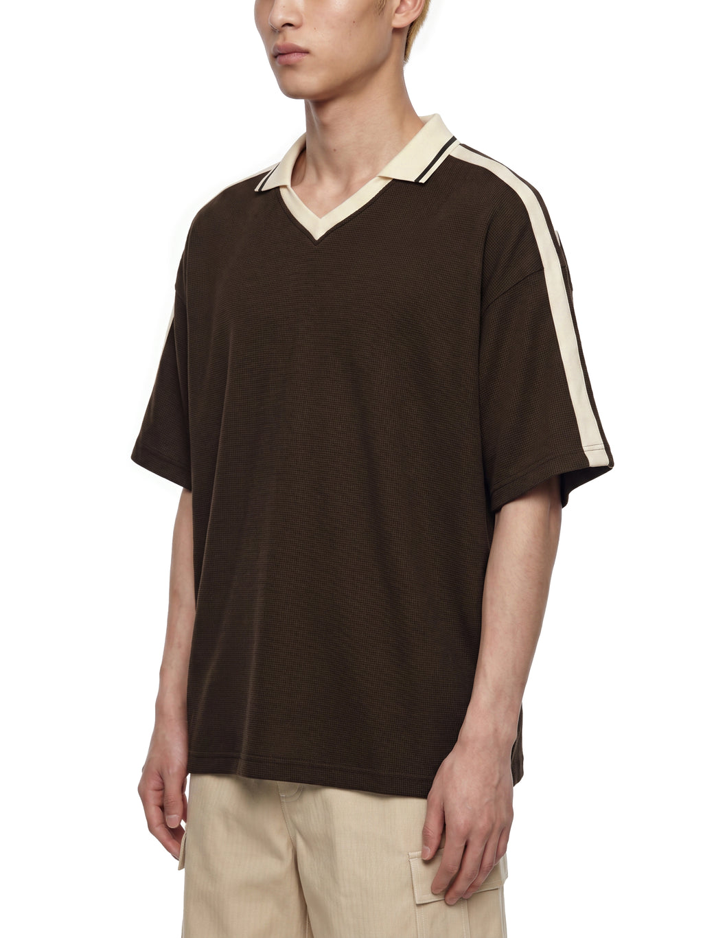 VAGORA Unisex Color Block Polo Shirt (330 GSM)