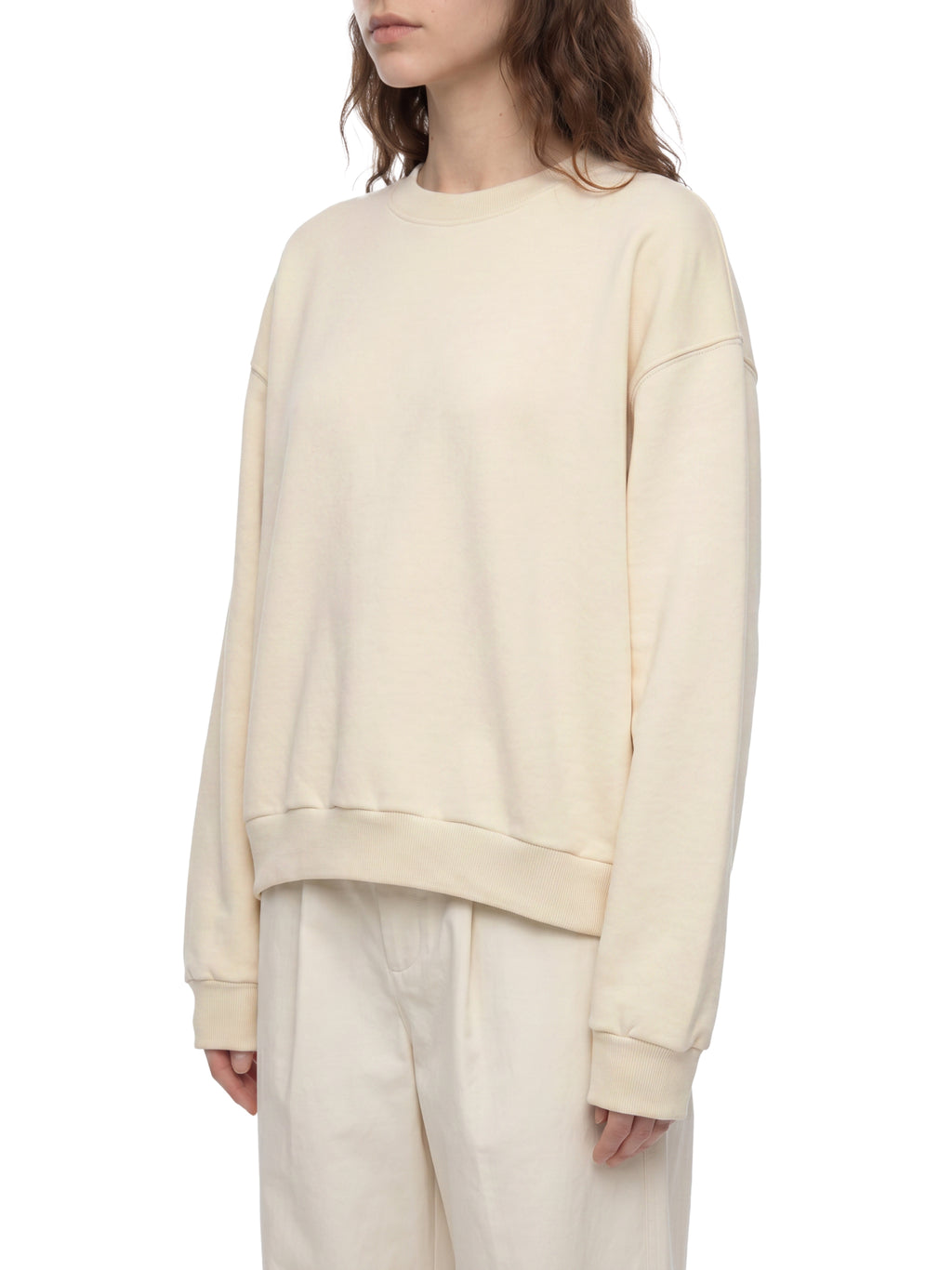 VAGORA Boxy Fleece Crewneck Sweatshirt (345 GSM)