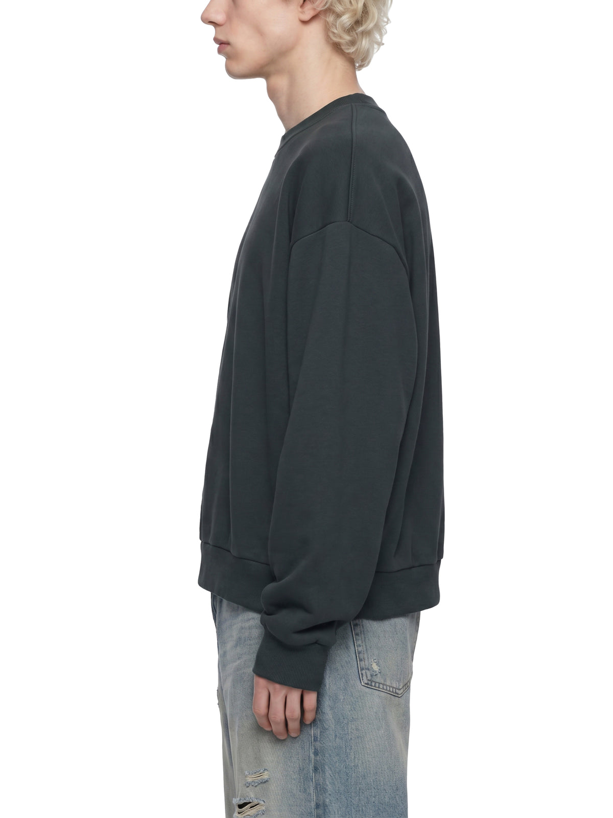 VAGORA Boxy Fleece Crewneck Sweatshirt (345 GSM)