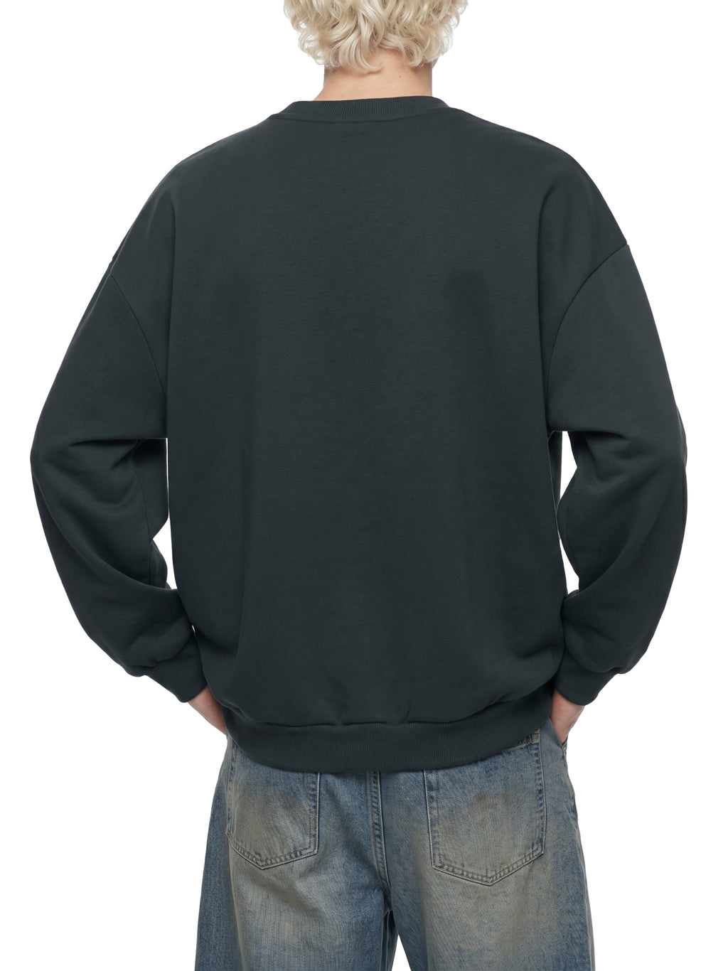 VAGORA Boxy Fleece Crewneck Sweatshirt (345 GSM)