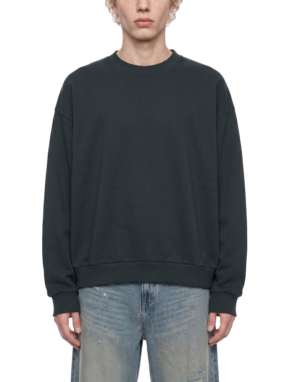 VAGORA Boxy Fleece Crewneck Sweatshirt (345 GSM)