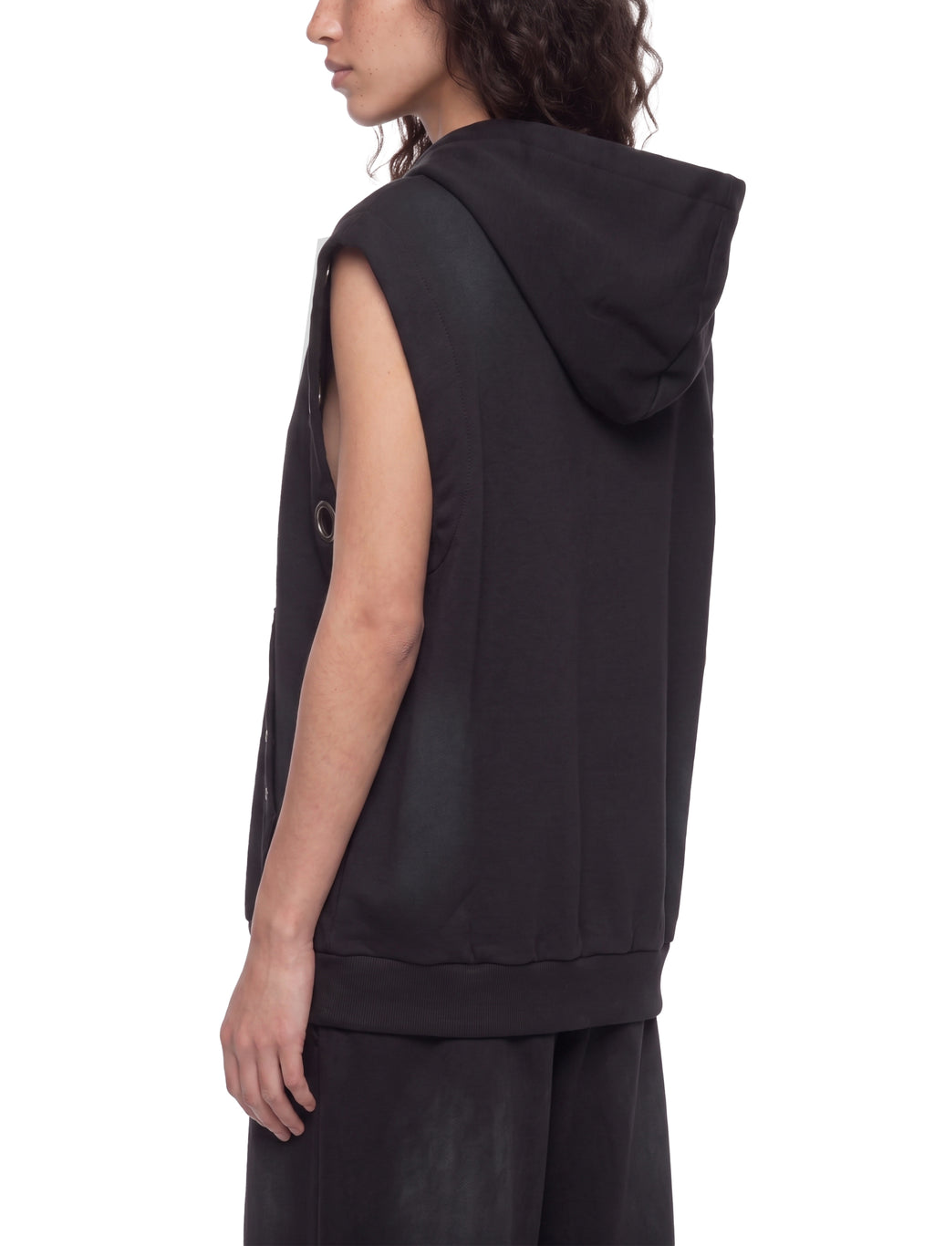 VAGORA Vintage Wash Sleeveless Hoodie