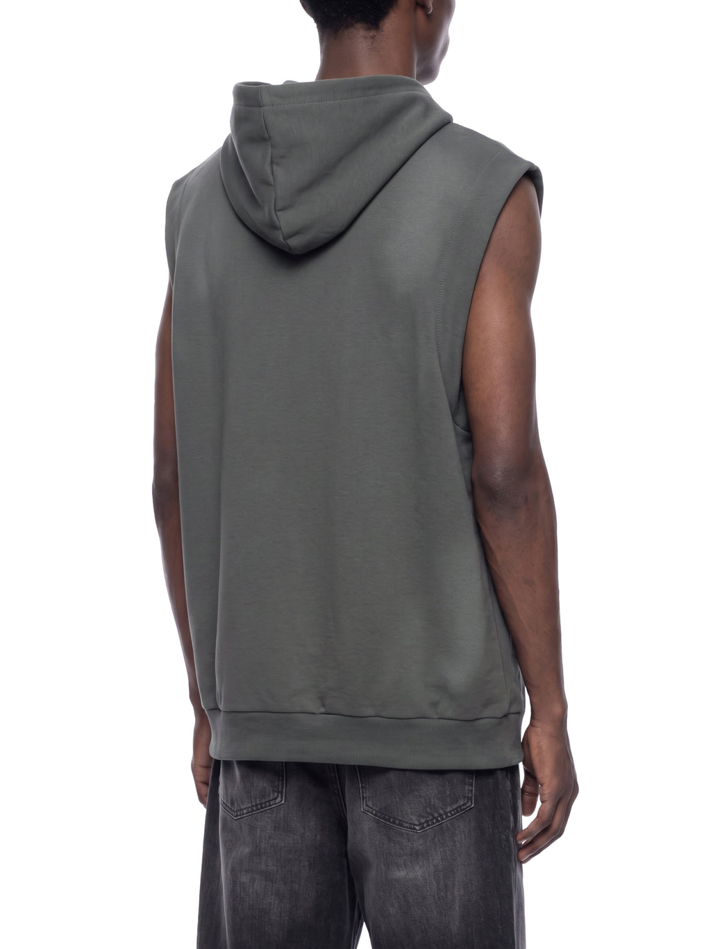 VAGORA Vintage Wash Sleeveless Hoodie