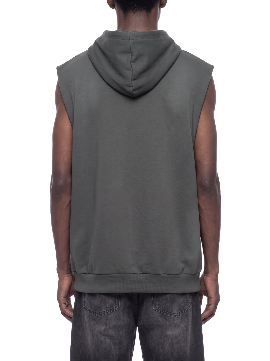 VAGORA Vintage Wash Sleeveless Hoodie