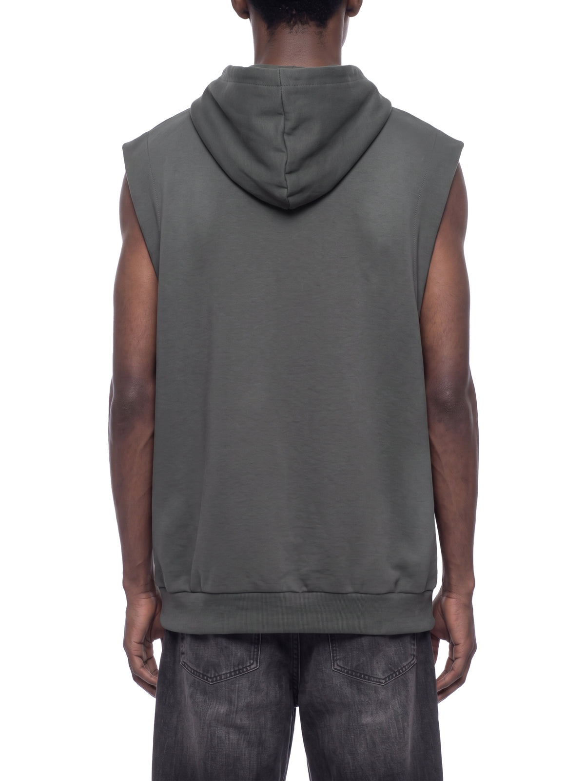 VAGORA Vintage Wash Sleeveless Hoodie