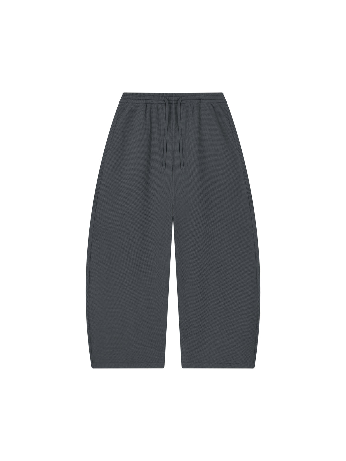 VAGORA Waffle Barrel Leg Sweatpants (360 GSM)