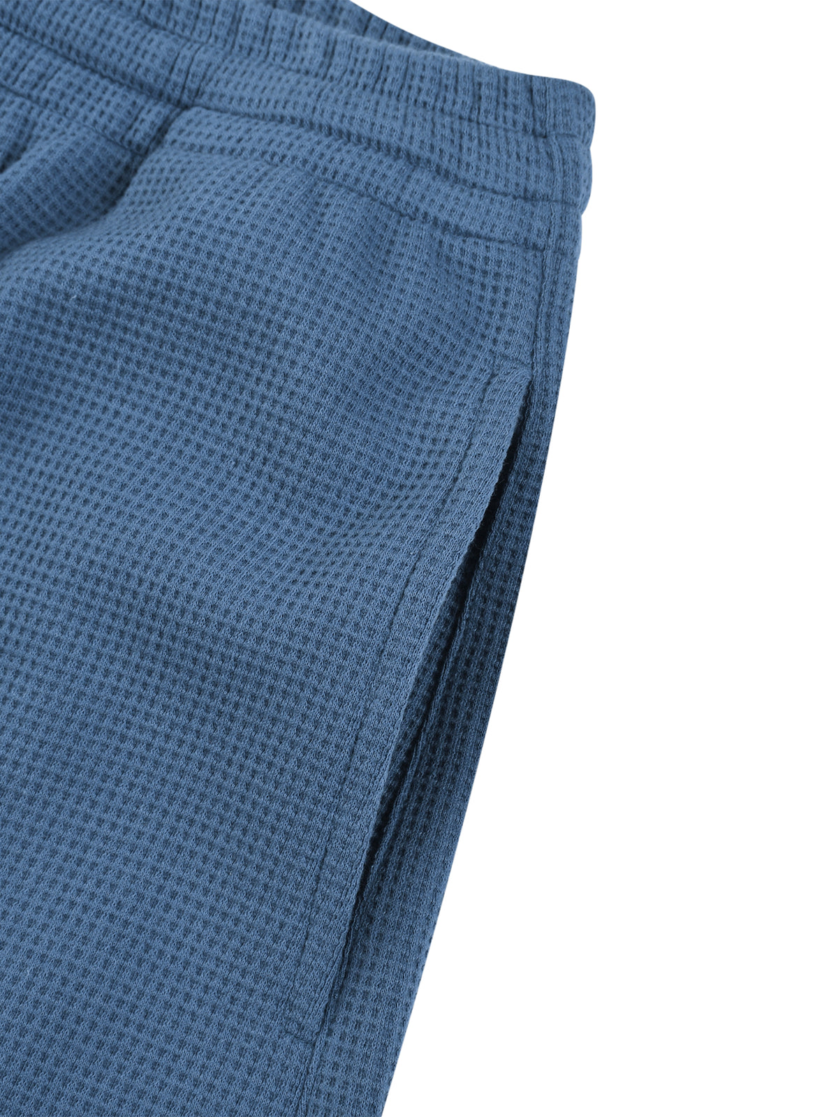 VAGORA Waffle Barrel Leg Sweatpants (360 GSM)
