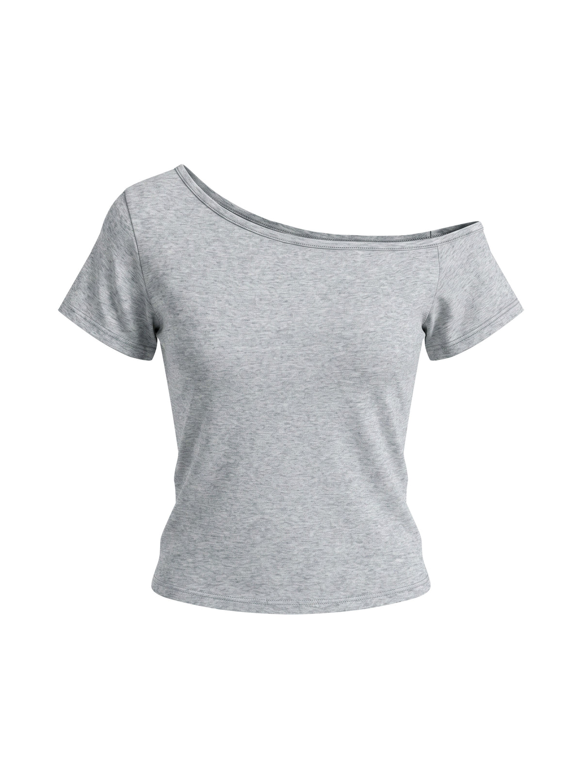 VAGORA WOMEN'S OFF-THE-SHOULDER SLIM TEE