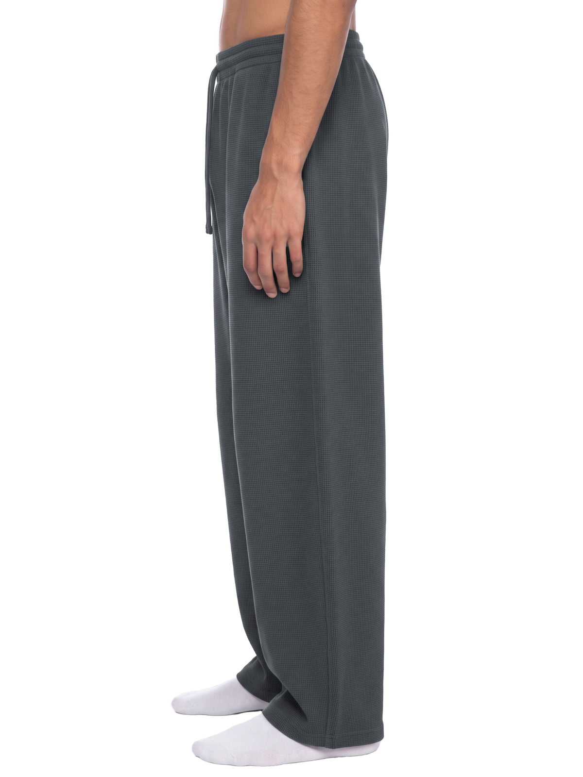 VAGORA Waffle Barrel Leg Sweatpants (360 GSM)