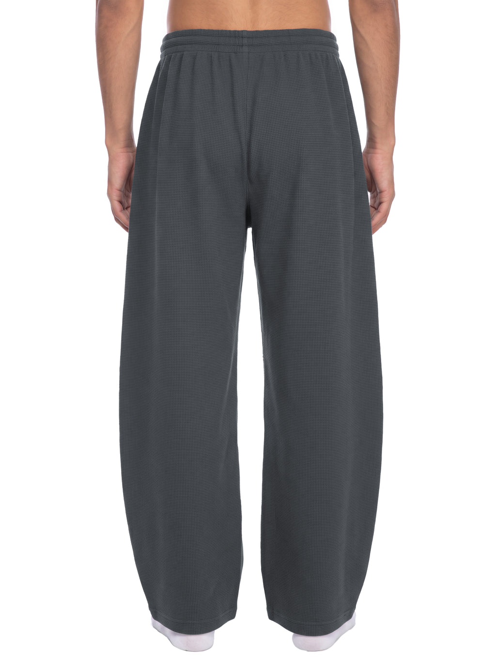 VAGORA Waffle Barrel Leg Sweatpants (360 GSM)