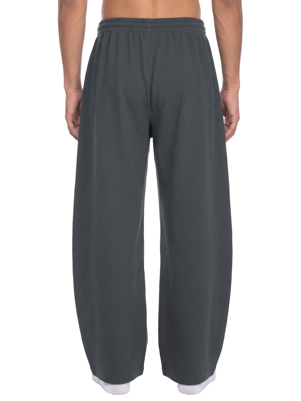 VAGORA Waffle Barrel Leg Sweatpants (360 GSM)