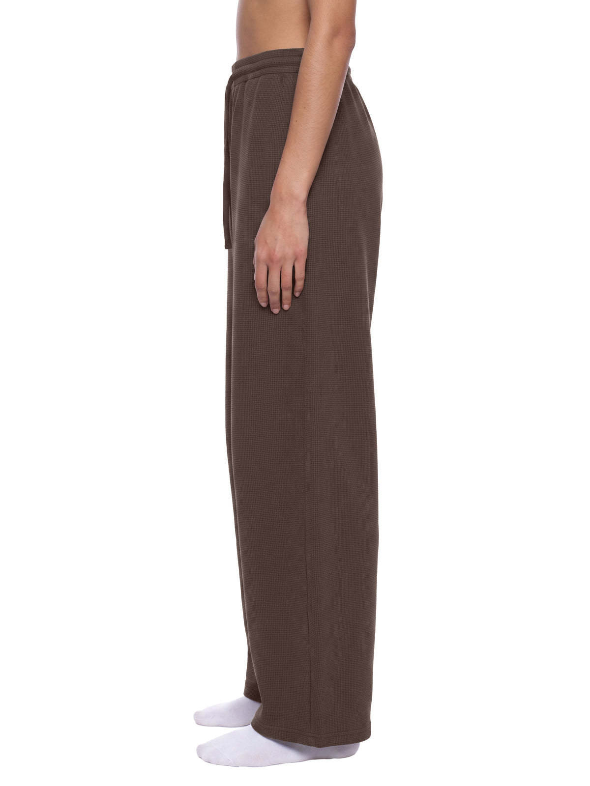VAGORA Waffle Barrel Leg Sweatpants (360 GSM)