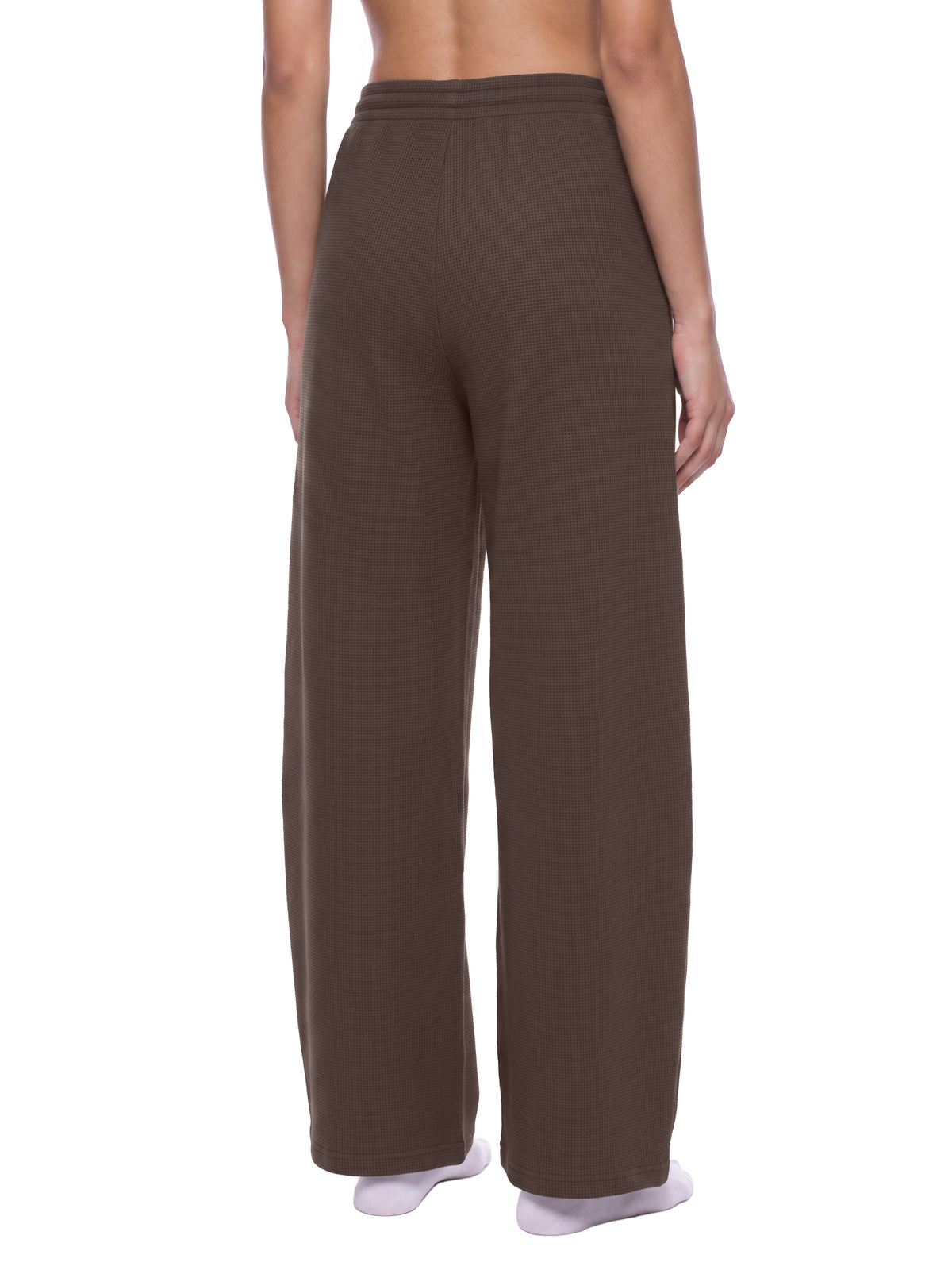 VAGORA Waffle Barrel Leg Sweatpants (360 GSM)