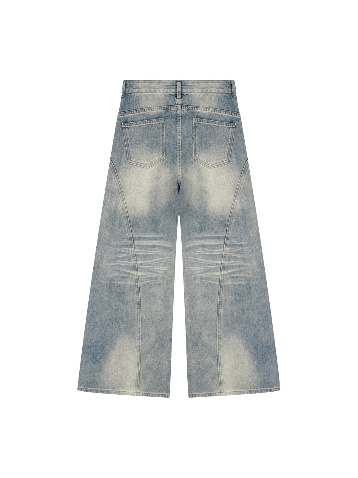 VAGORA Vintage Wash Wide Leg Denim (420 GSM)