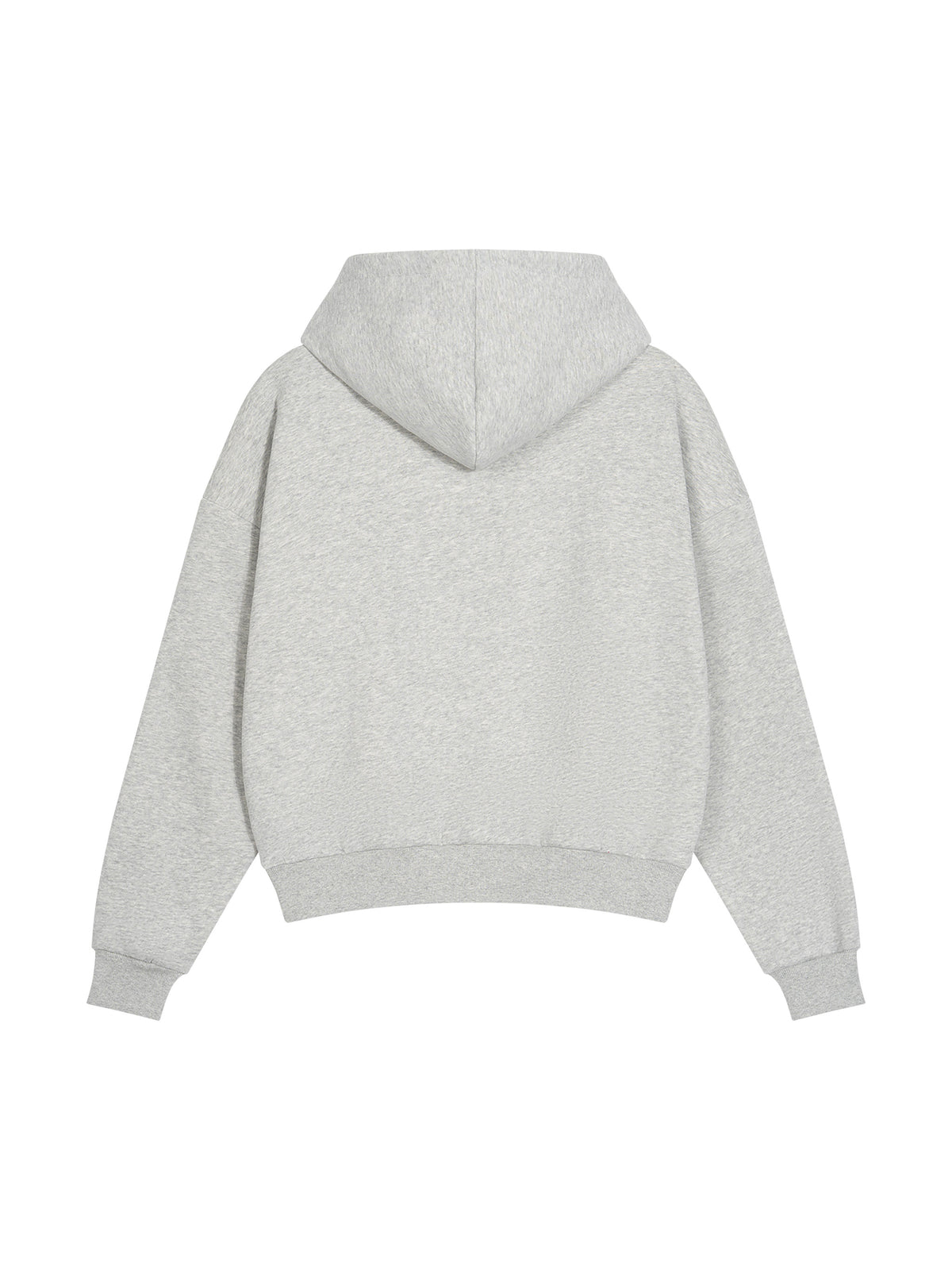VAGORA Unisex Boxy Fleece Piping Full Zip Hoodie (305 GSM)